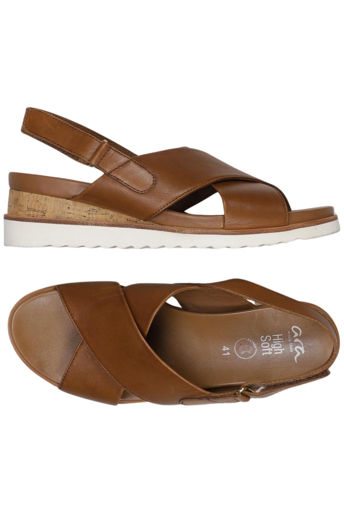 

Ara Damen Sandale, braun, Gr. 41