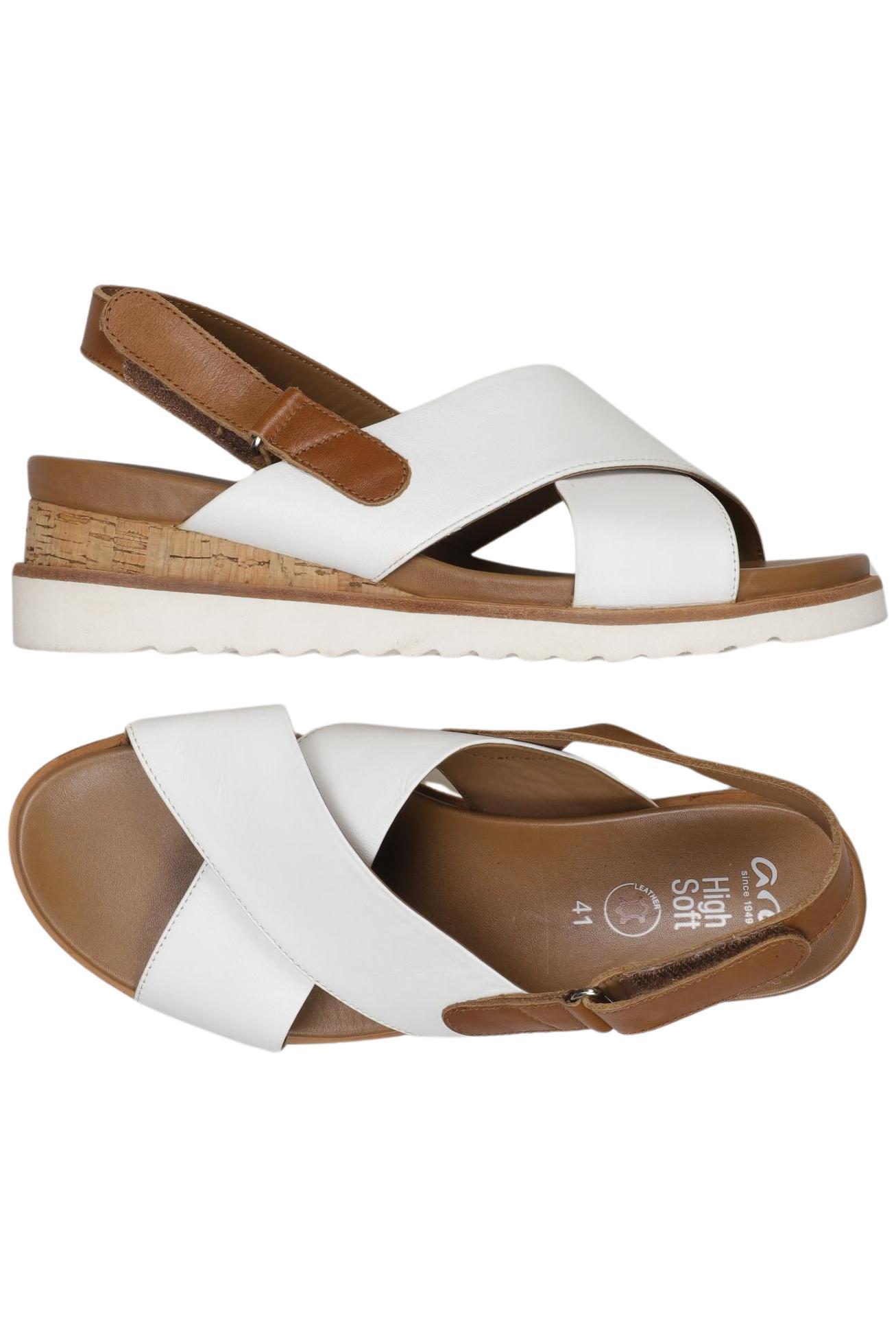 

Ara Damen Sandale, weiß, Gr. 41