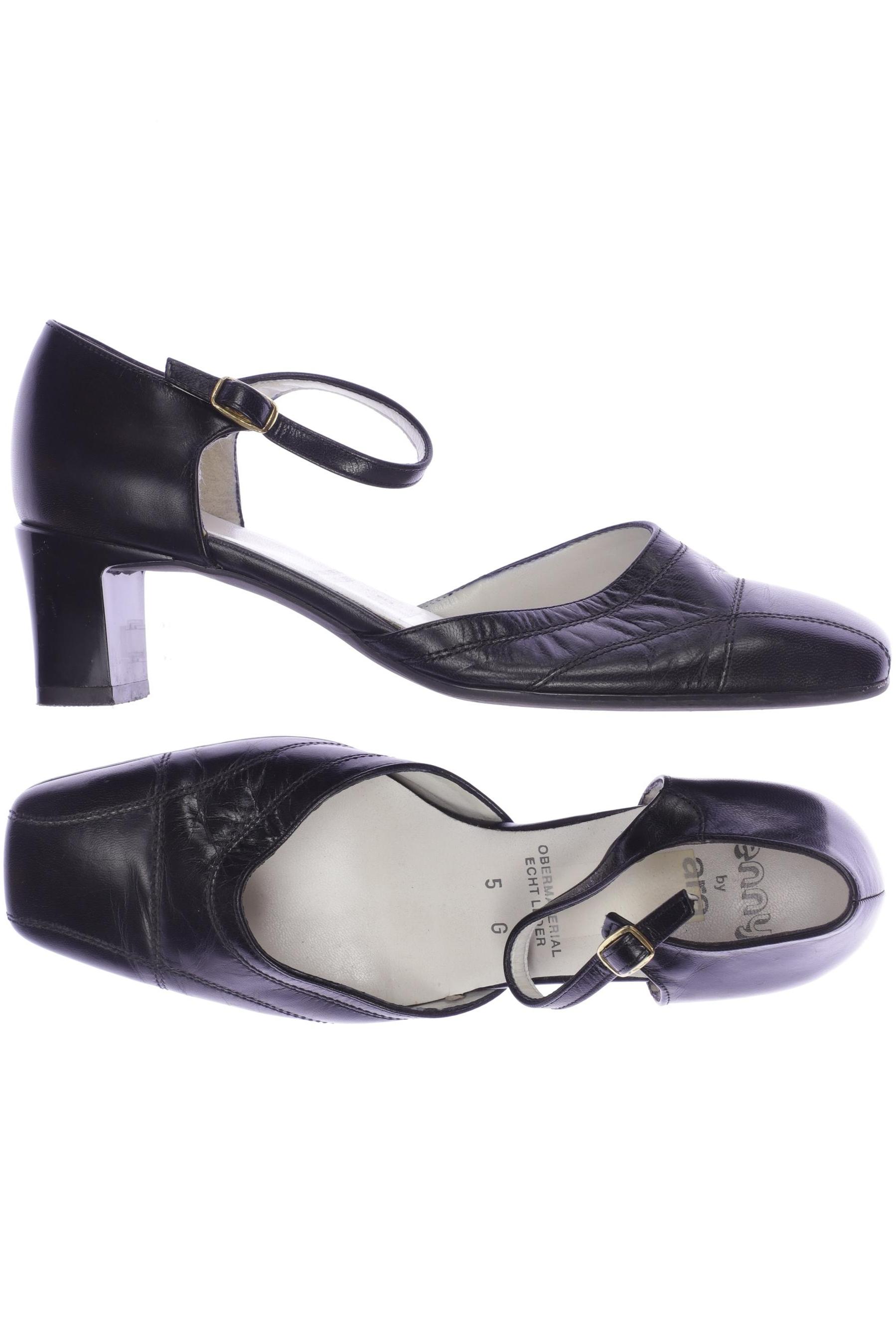 

Ara Damen Sandale, schwarz, Gr. 5