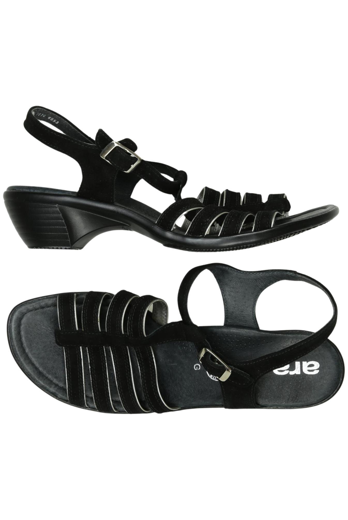 

Ara Damen Sandale, schwarz, Gr. 40