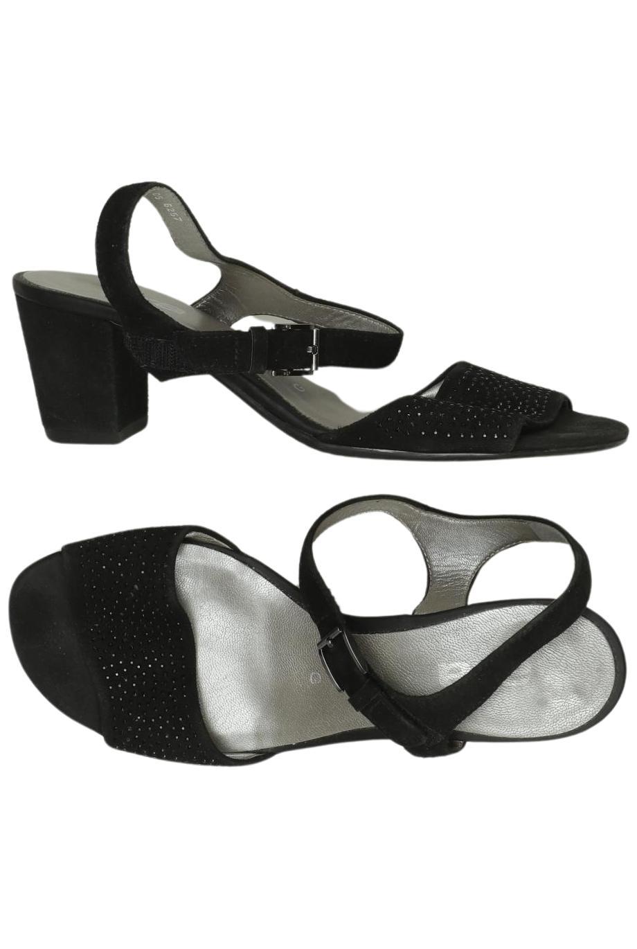 

Ara Damen Sandale, schwarz, Gr. 38