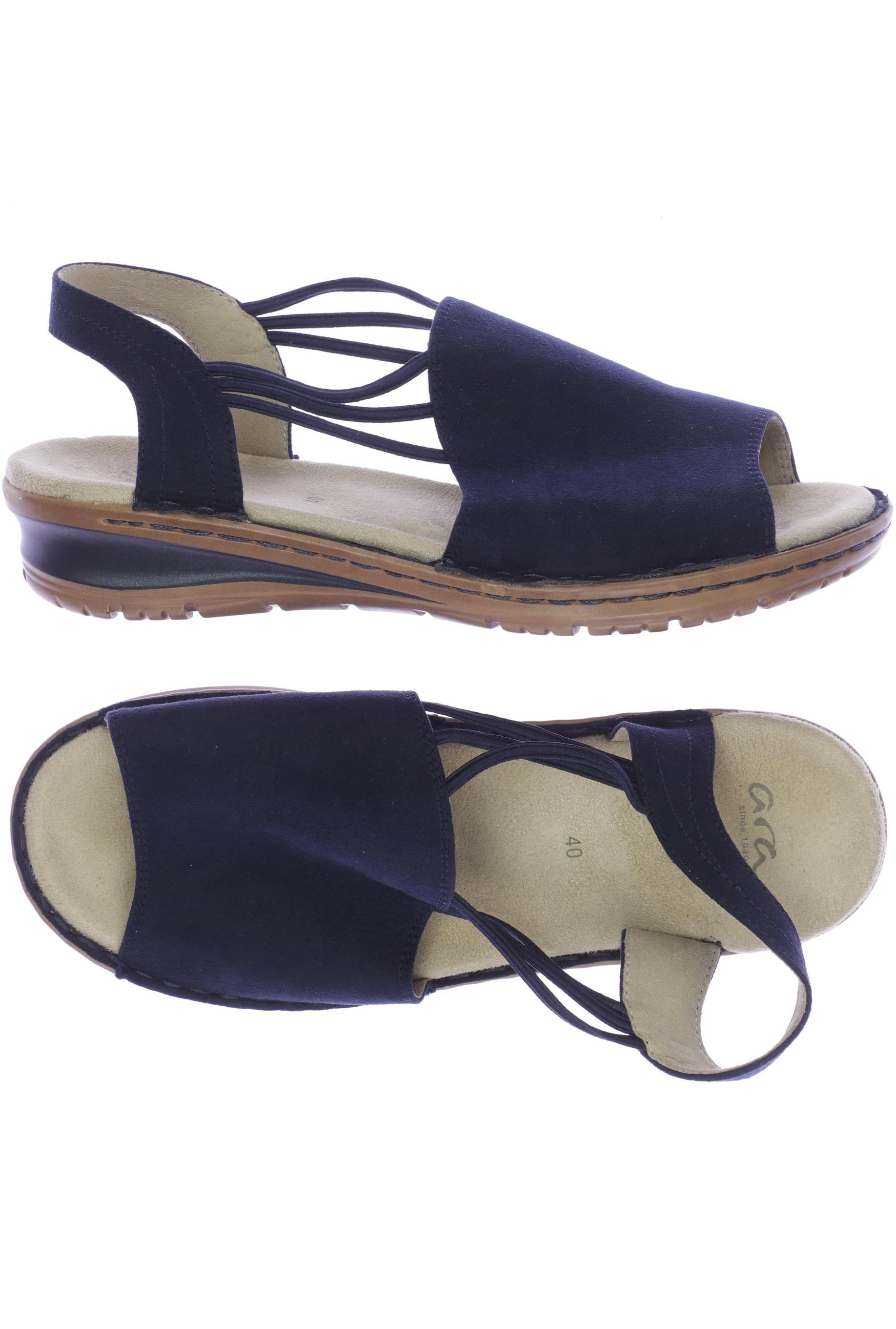 

Ara Damen Sandale, marineblau, Gr. 40