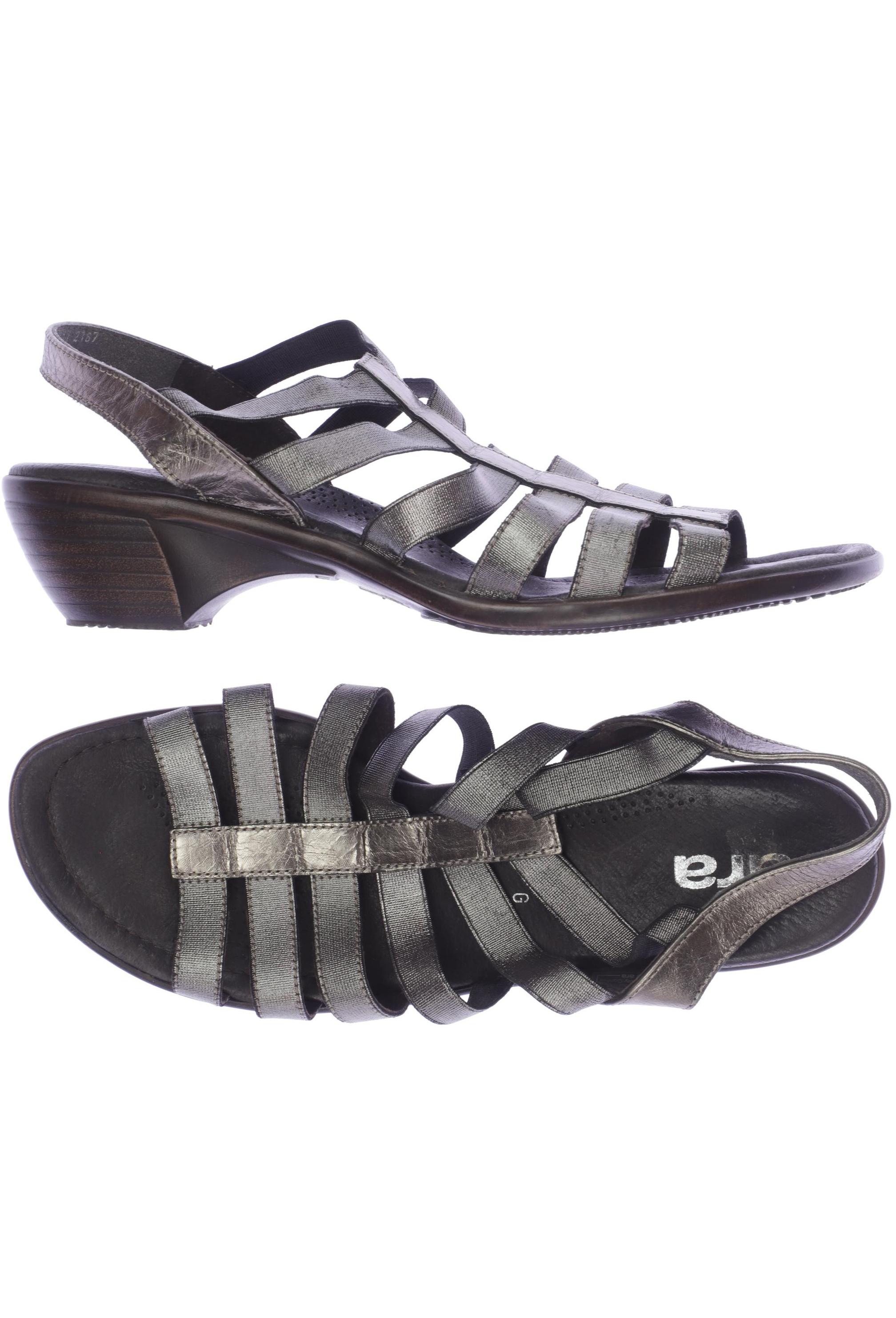

Ara Damen Sandale, grau, Gr. 41.5
