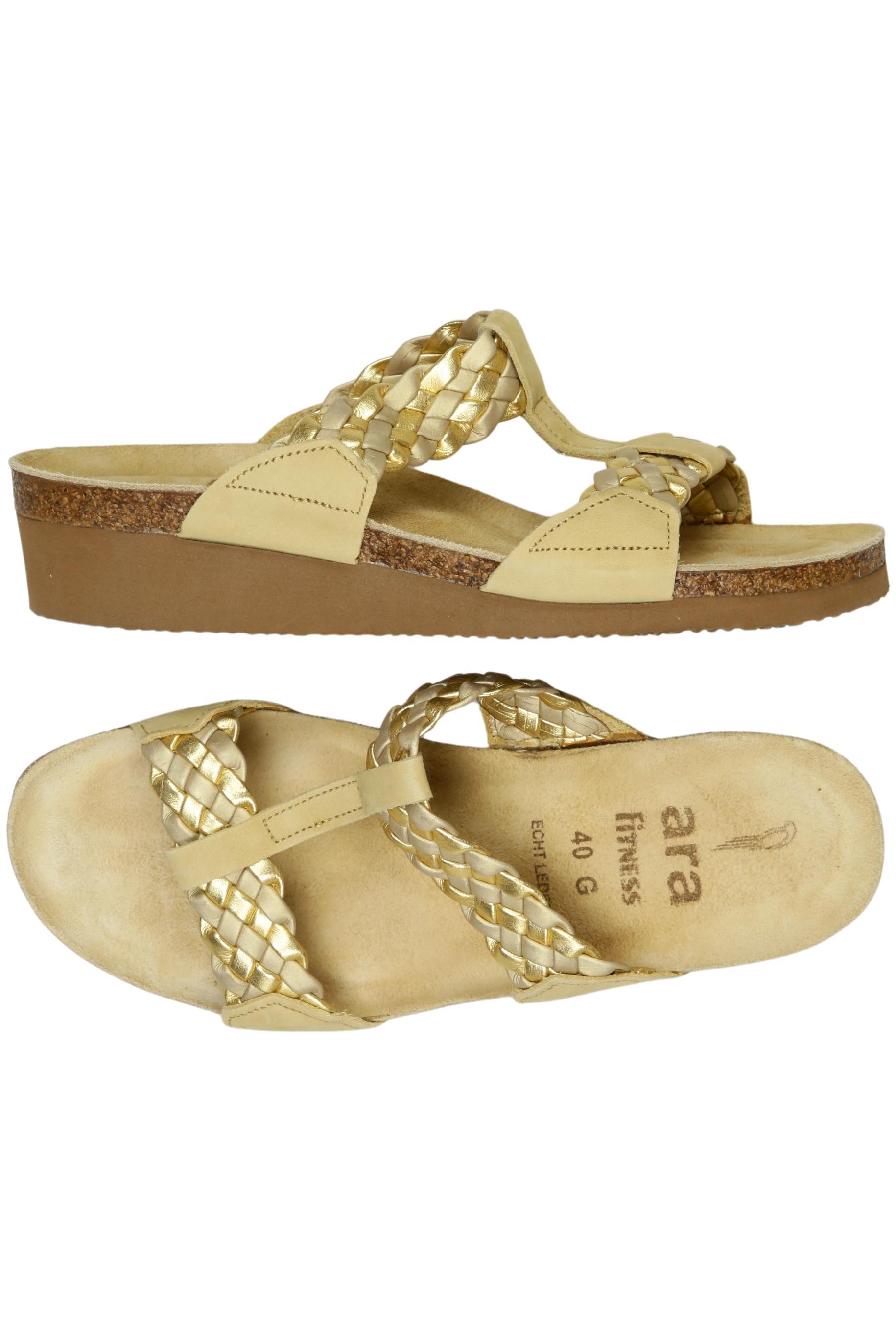 

Ara Damen Sandale, beige, Gr. 40