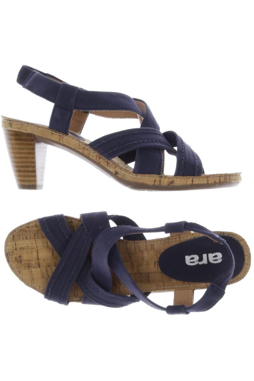 

Ara Damen Sandale, marineblau, Gr. 6