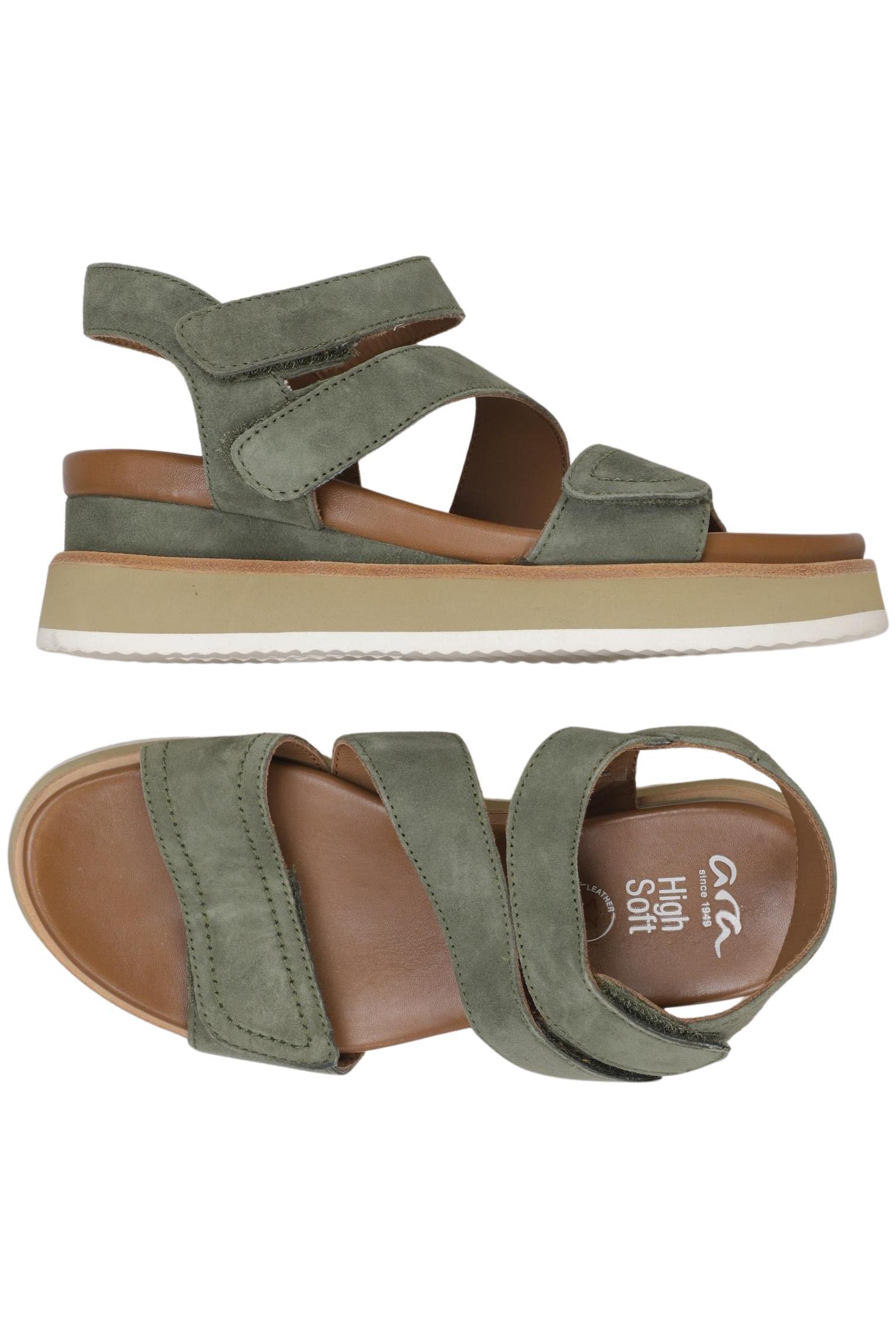 

Ara Damen Sandale, grün, Gr. 36