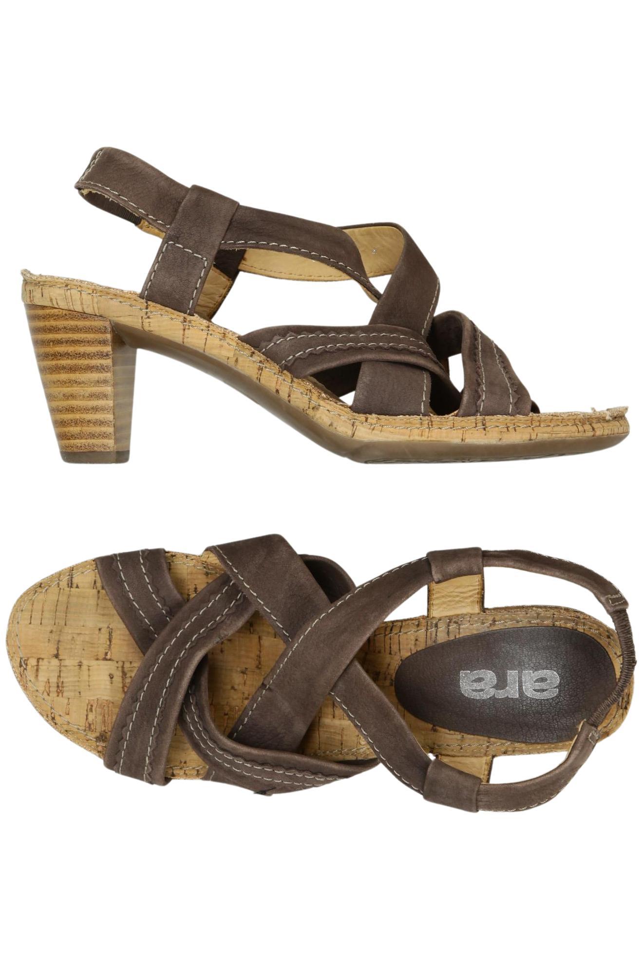 

Ara Damen Sandale, braun, Gr. 4