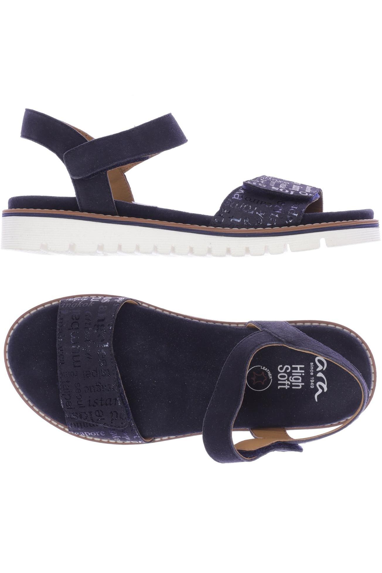 

Ara Damen Sandale, marineblau, Gr. 36