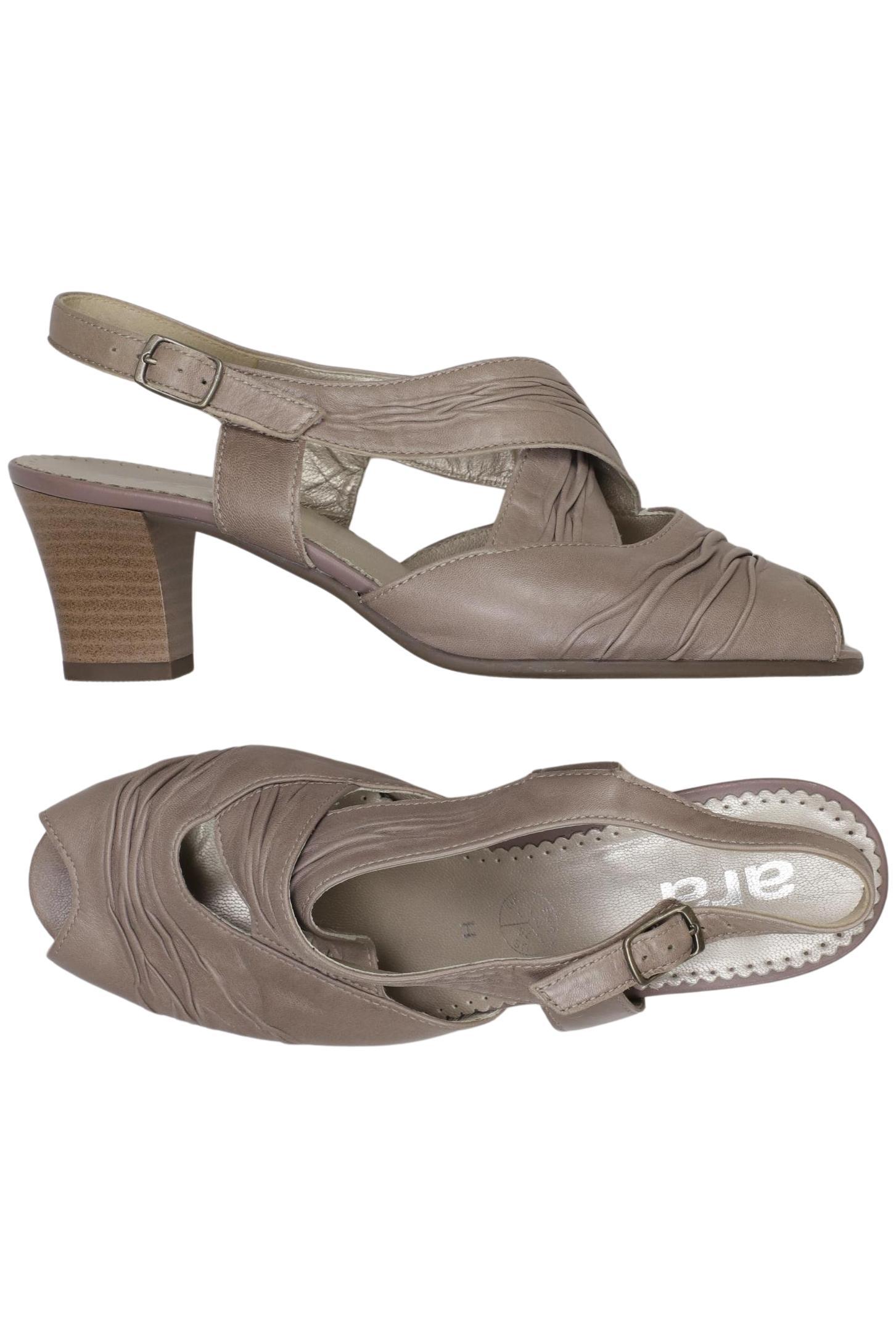 

Ara Damen Sandale, beige, Gr. 38