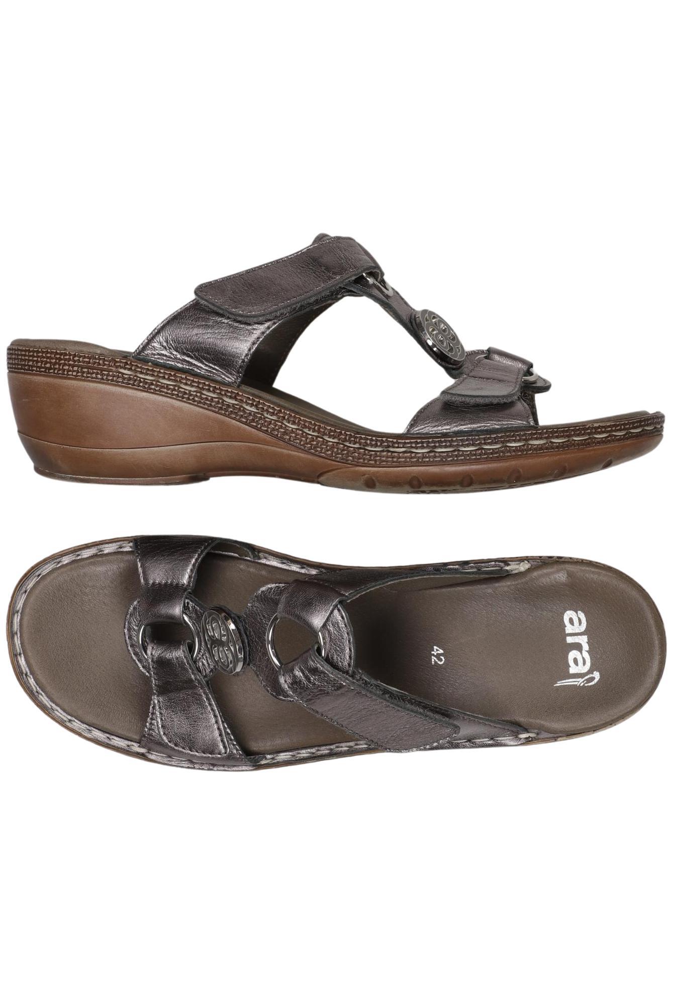 

Ara Damen Sandale, silber, Gr. 42