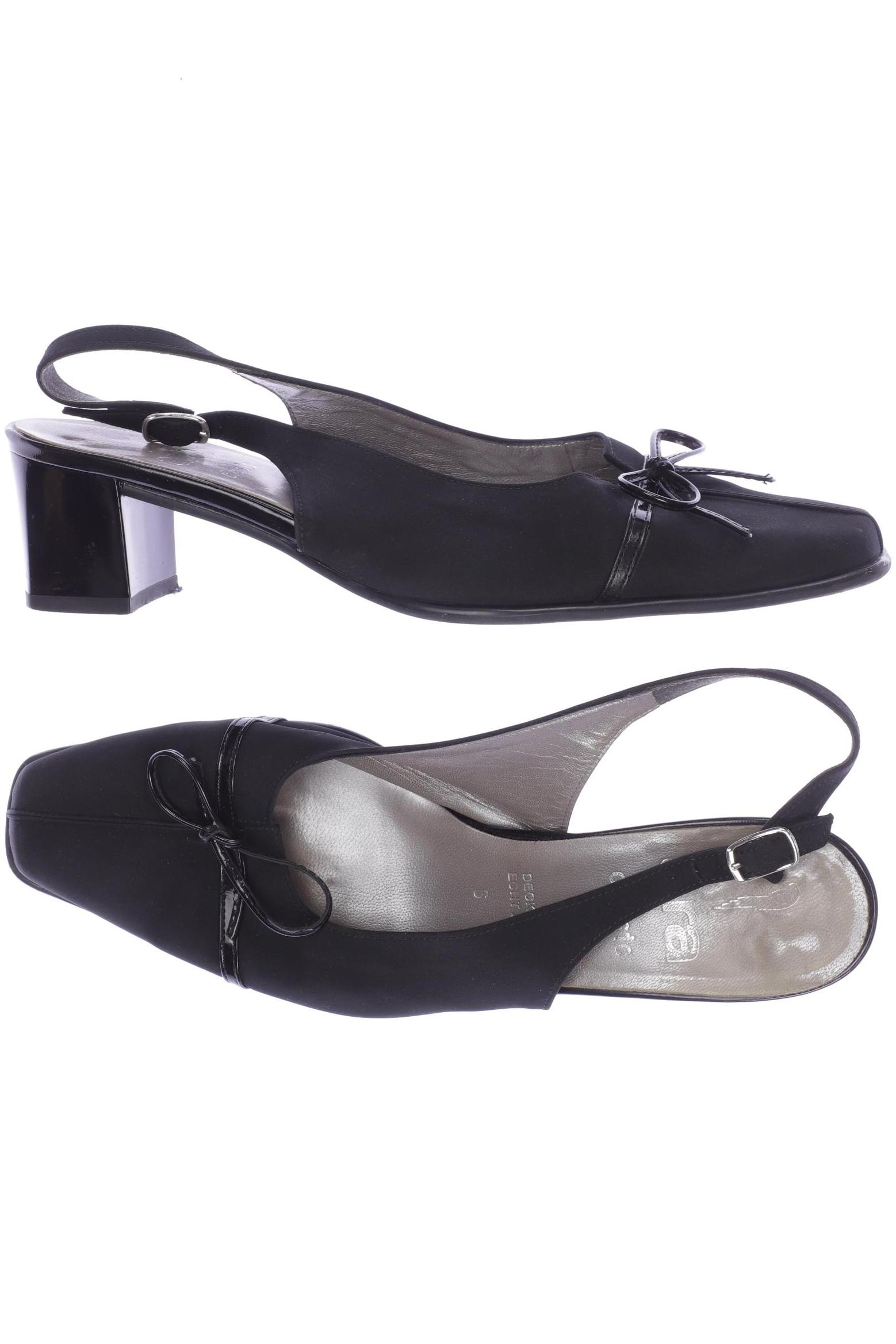 

Ara Damen Sandale, schwarz, Gr. 6