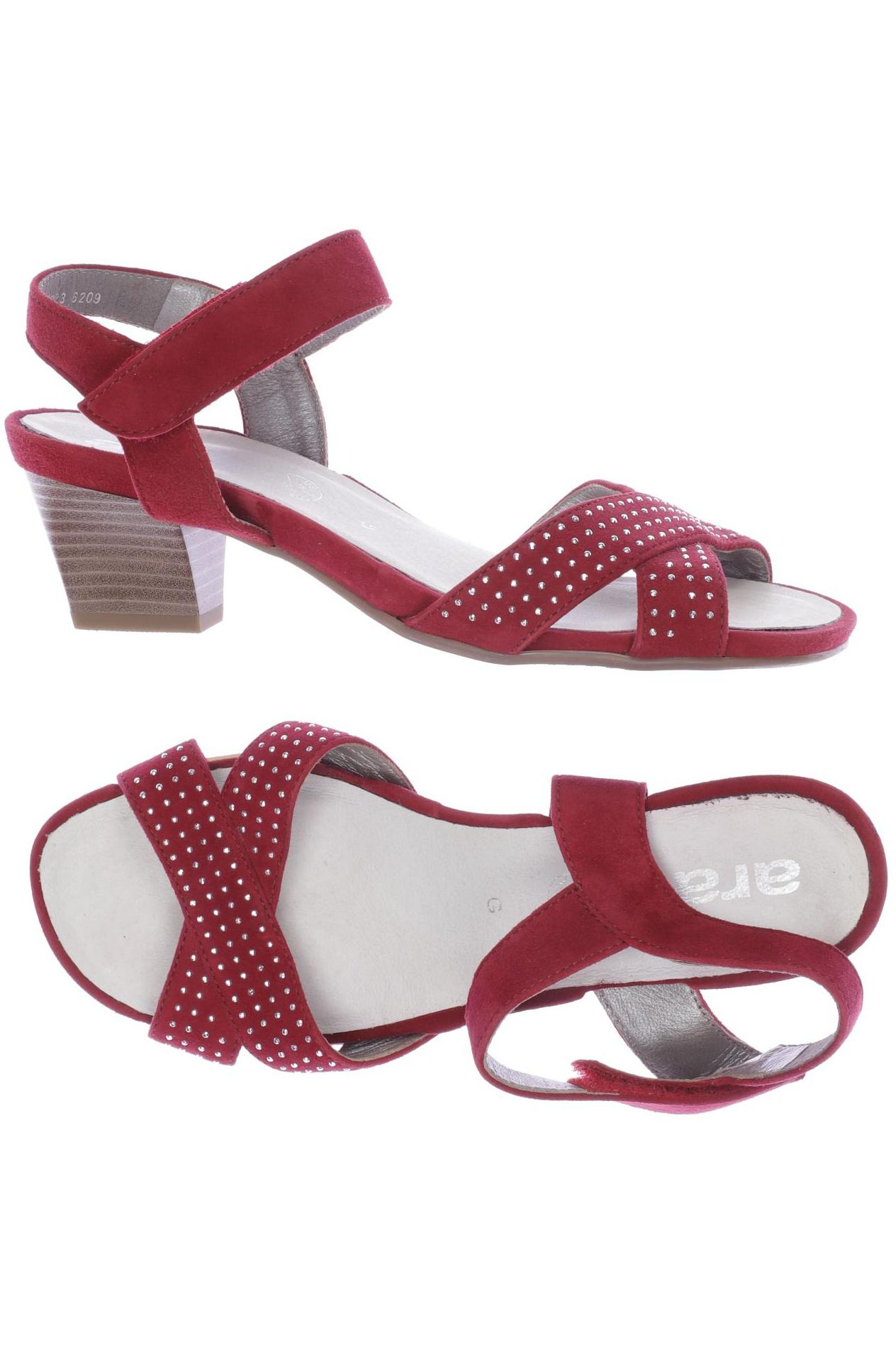 

Ara Damen Sandale, rot, Gr. 38