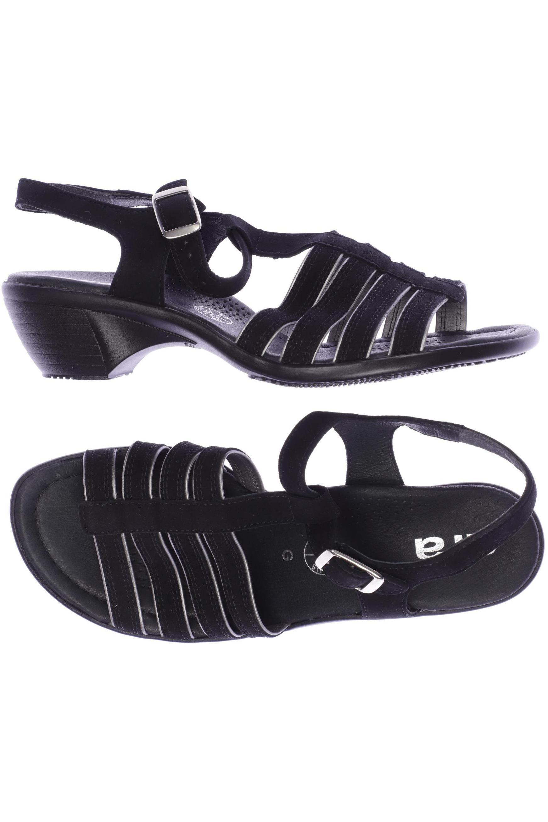 

Ara Damen Sandale, schwarz, Gr. 36.5