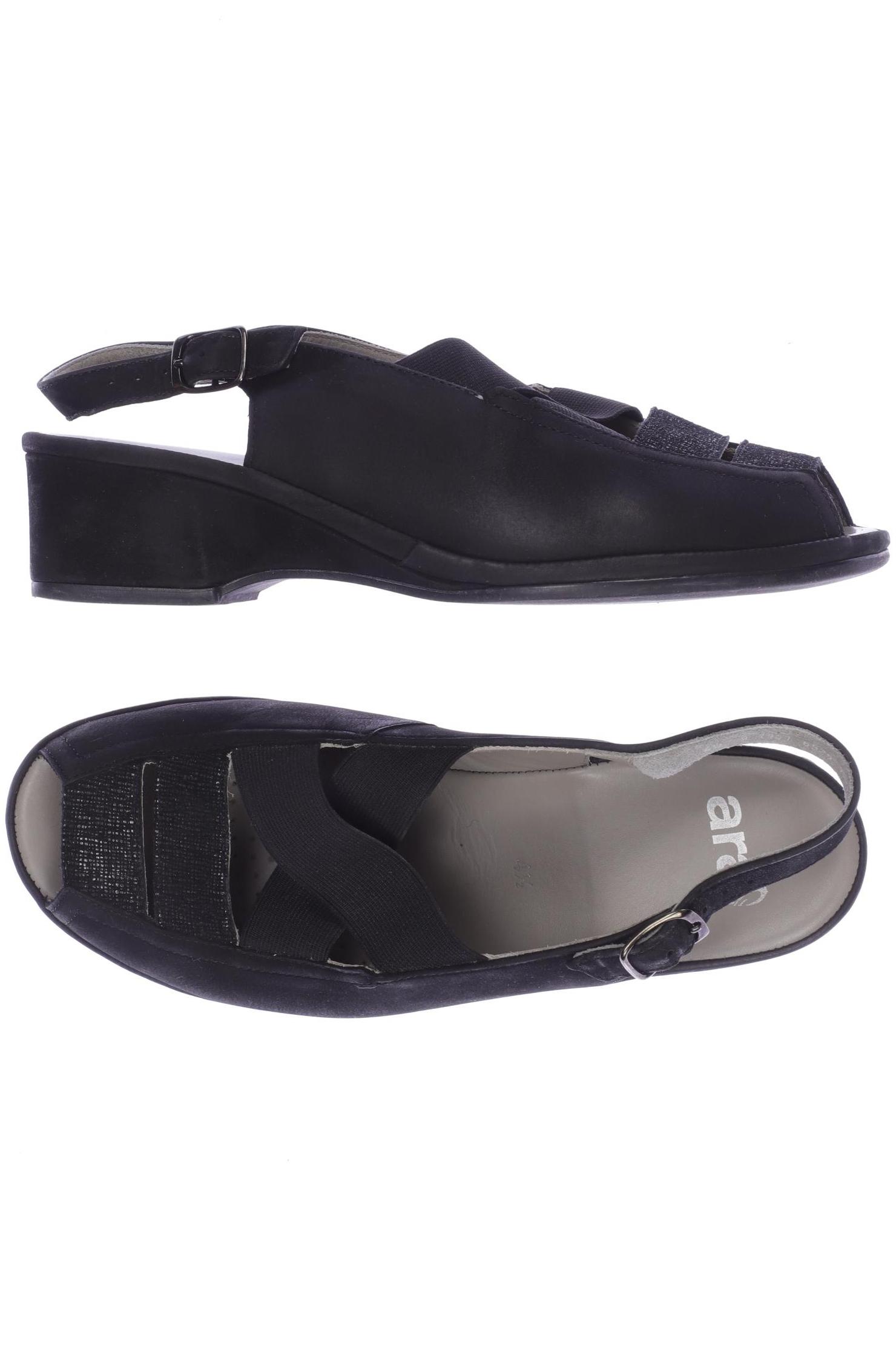 

Ara Damen Sandale, schwarz, Gr. 4.5