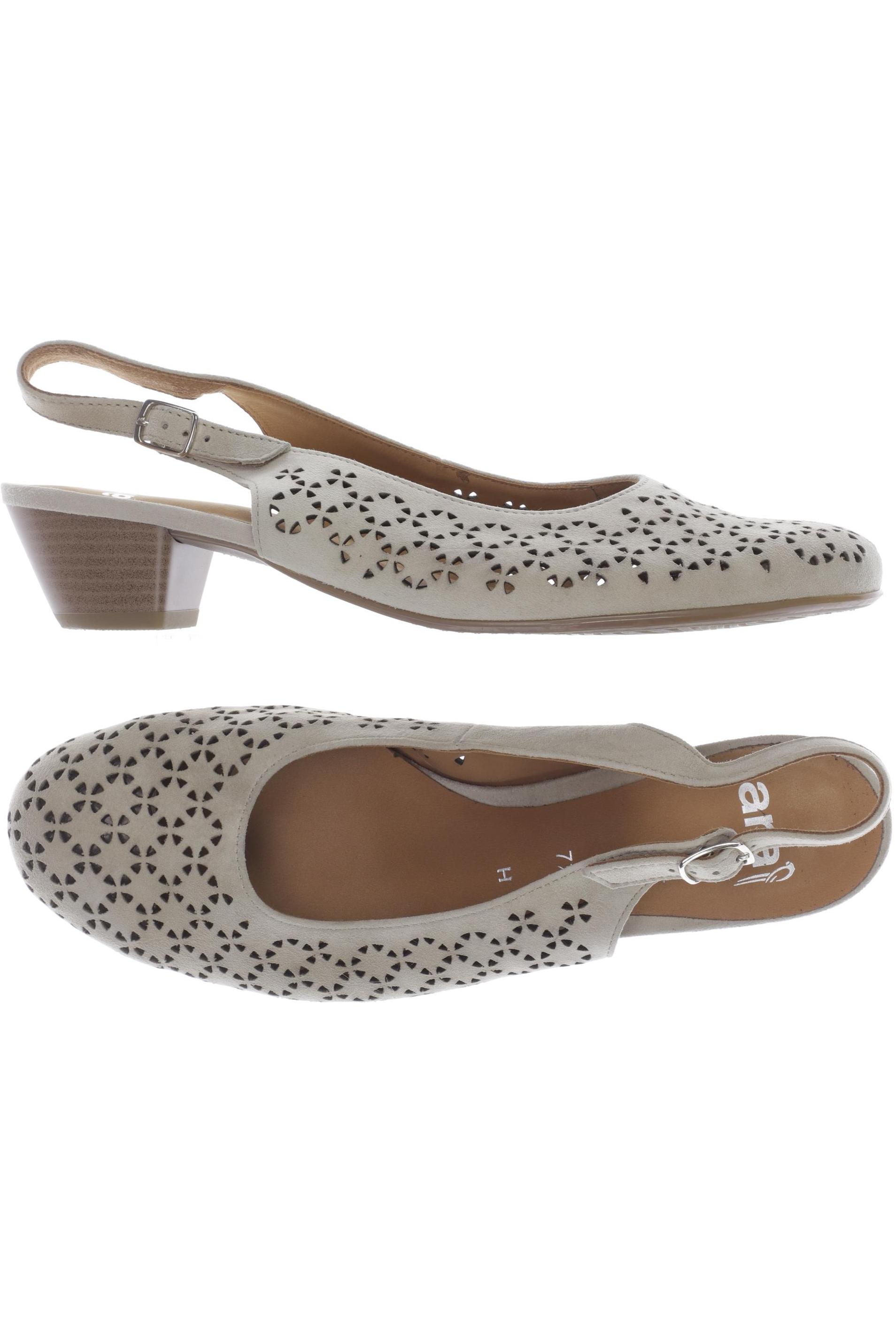 

Ara Damen Sandale, beige, Gr. 7.5