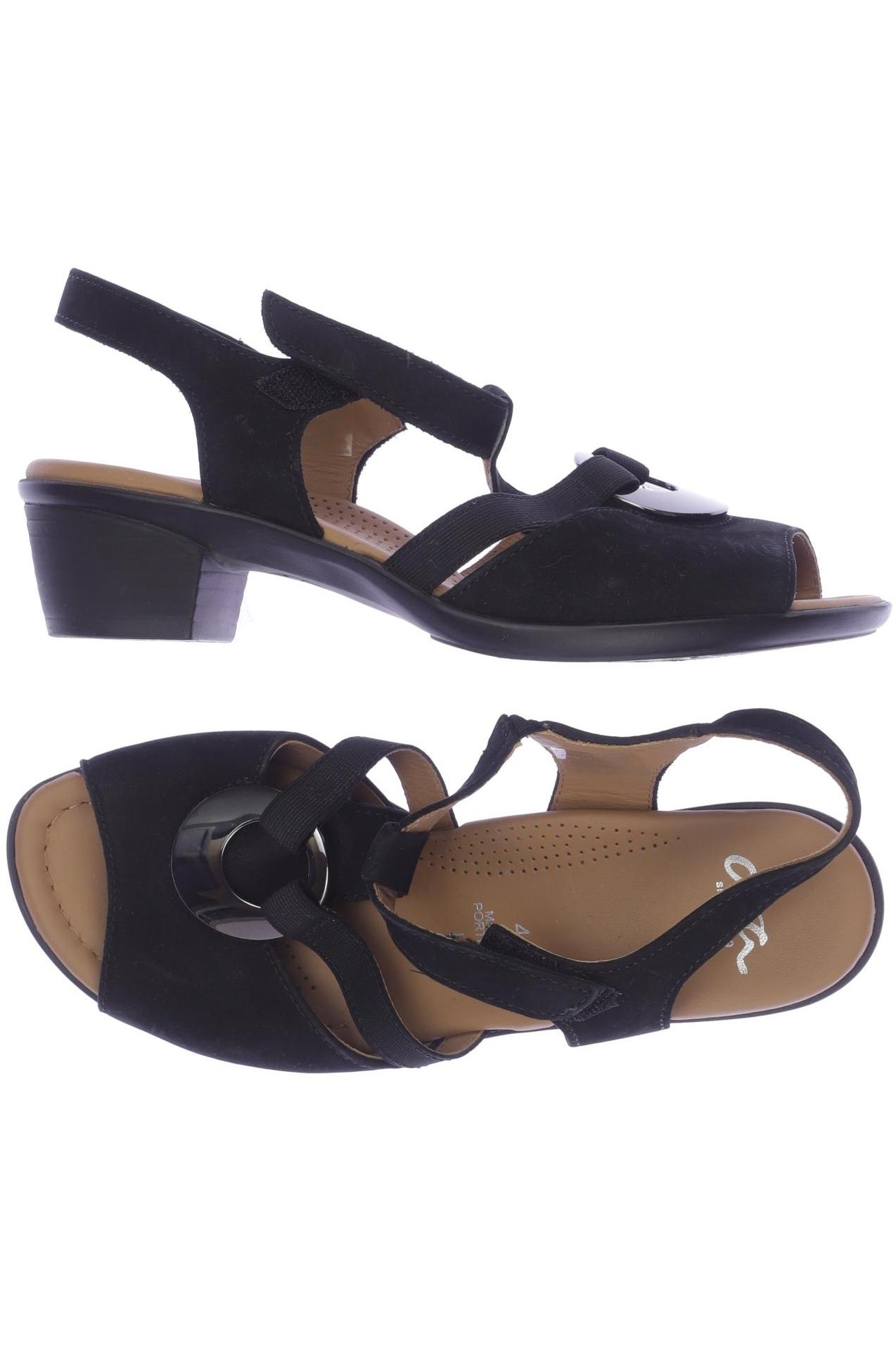 

Ara Damen Sandale, schwarz, Gr. 37
