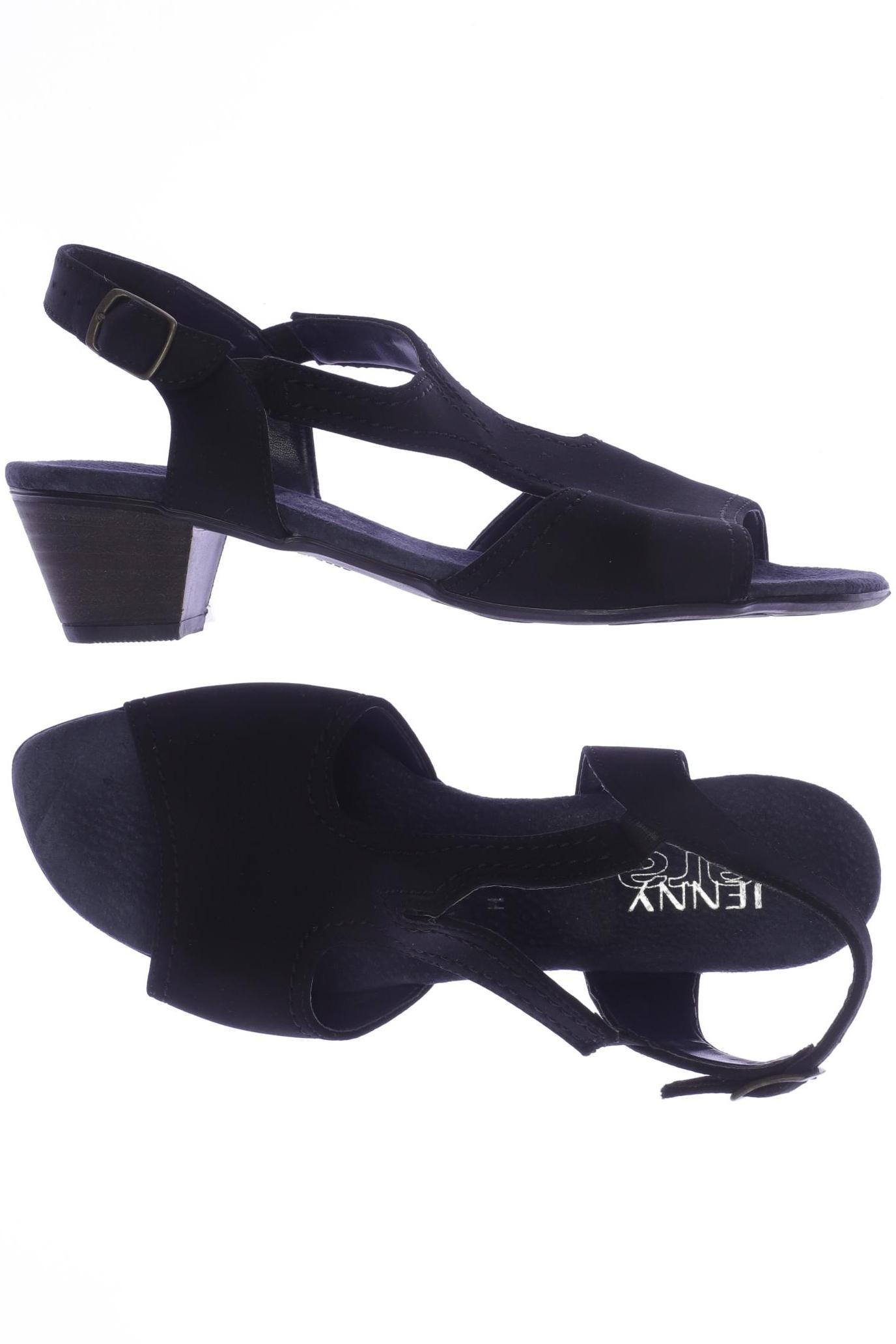 

Ara Damen Sandale, schwarz, Gr. 6.5