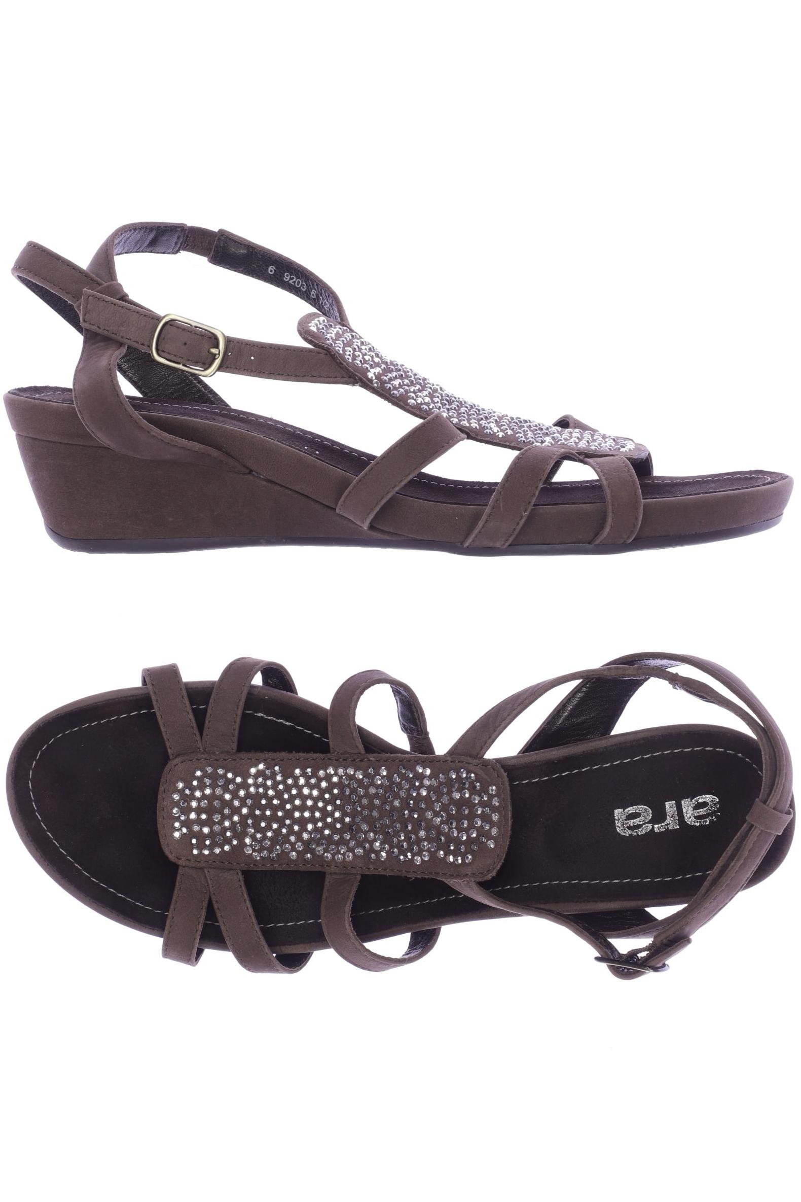 

Ara Damen Sandale, braun, Gr. 6.5