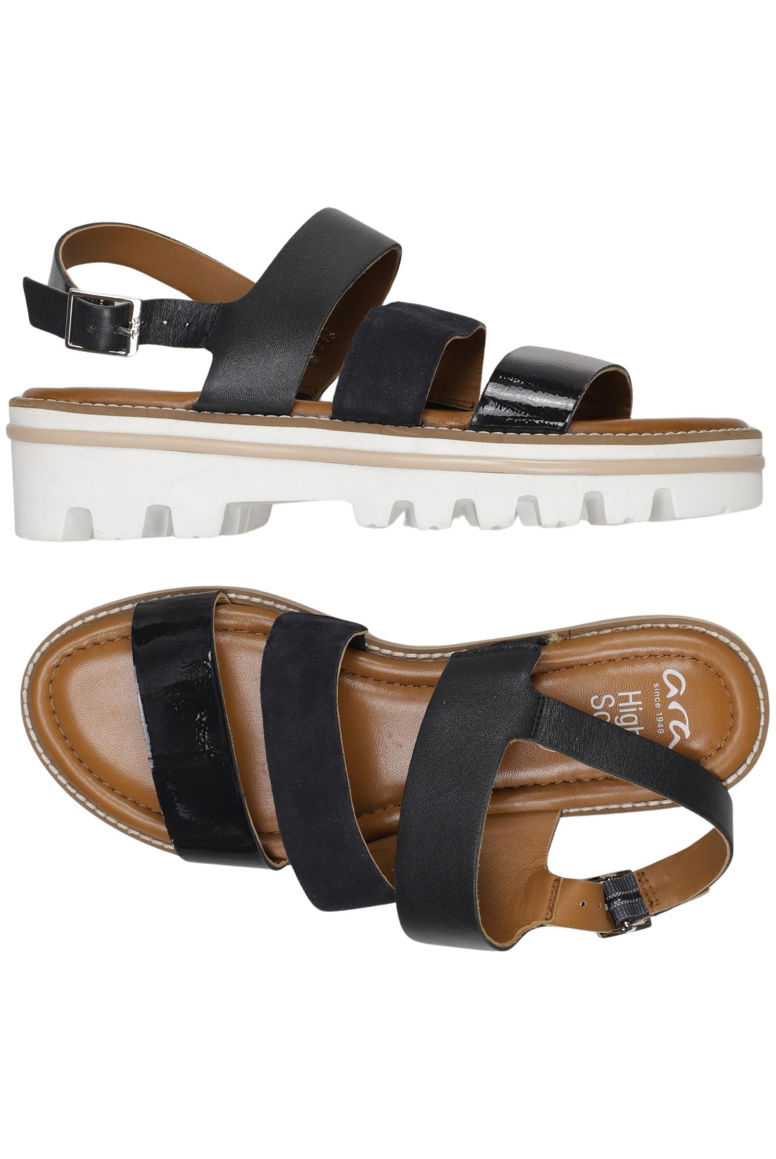 

Ara Damen Sandale, schwarz, Gr. 39