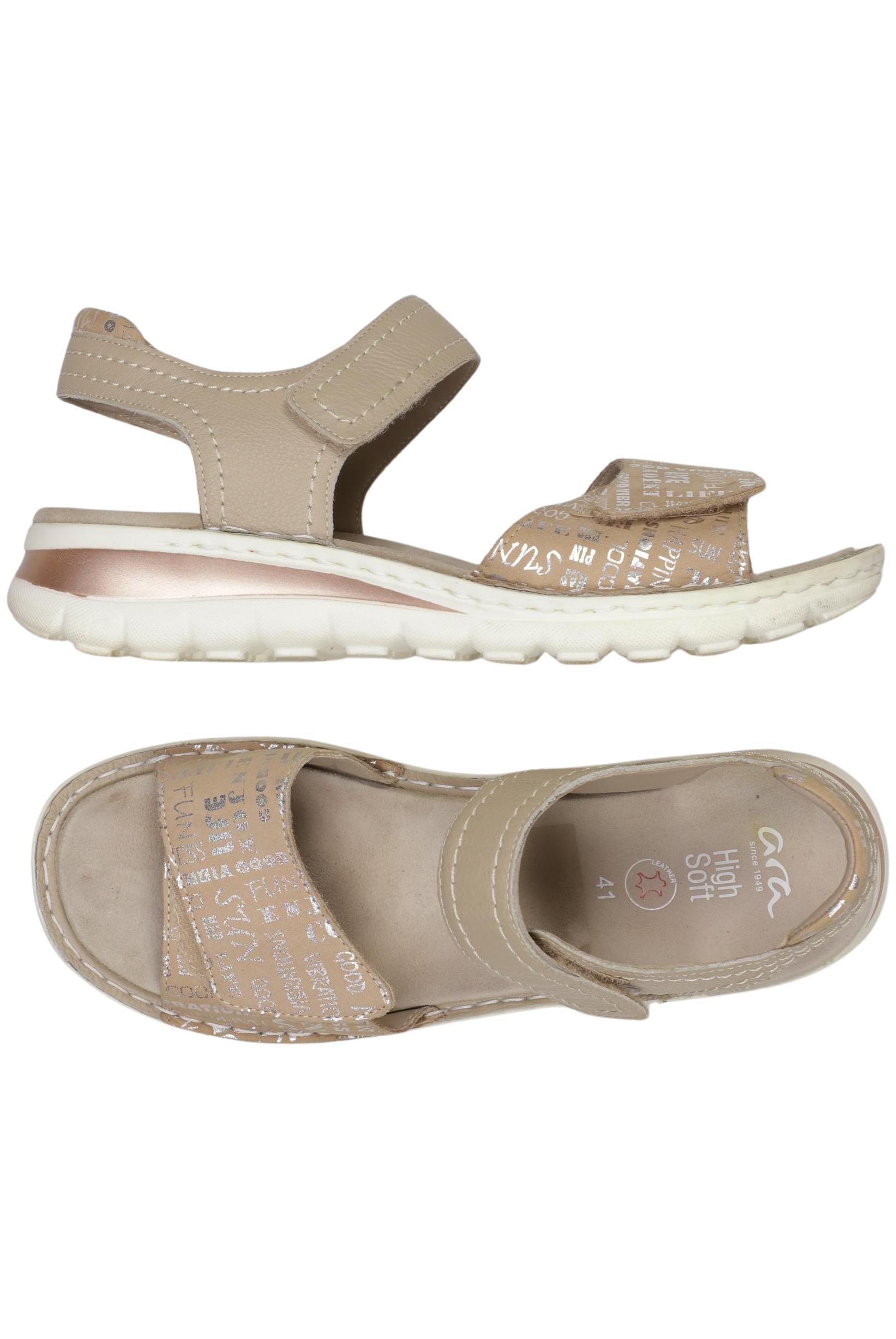 

Ara Damen Sandale, beige, Gr. 41