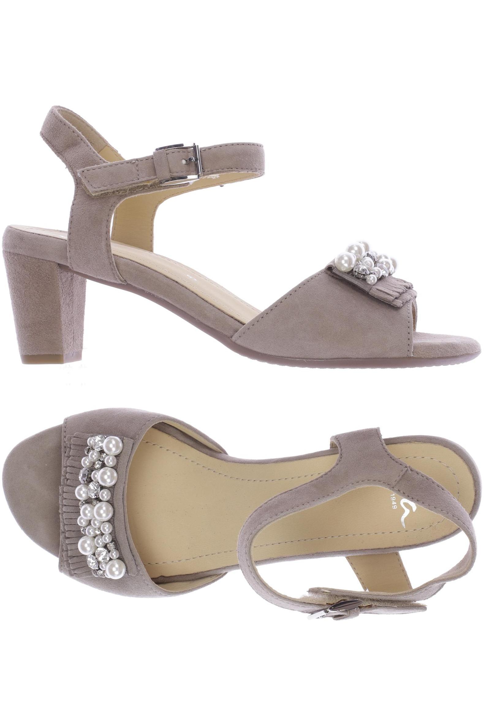 

Ara Damen Sandale, beige, Gr. 5