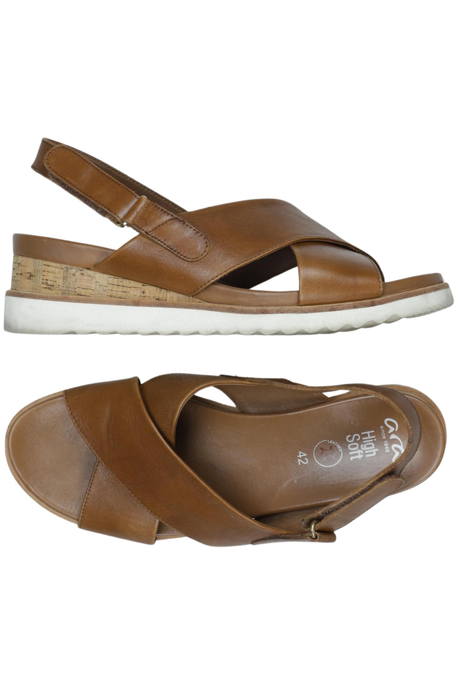 

Ara Damen Sandale, braun, Gr. 42