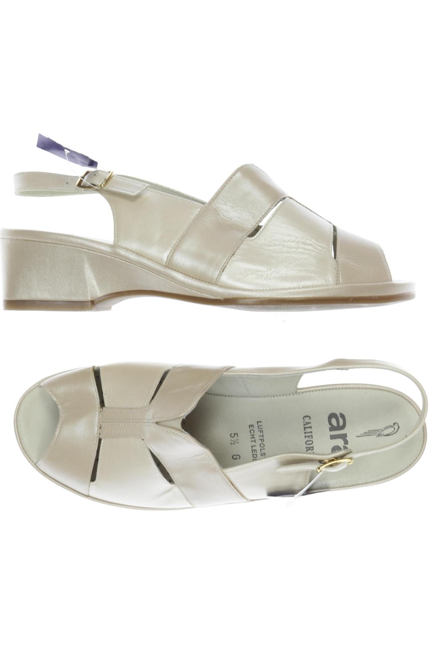 

Ara Damen Sandale, beige, Gr. 5.5