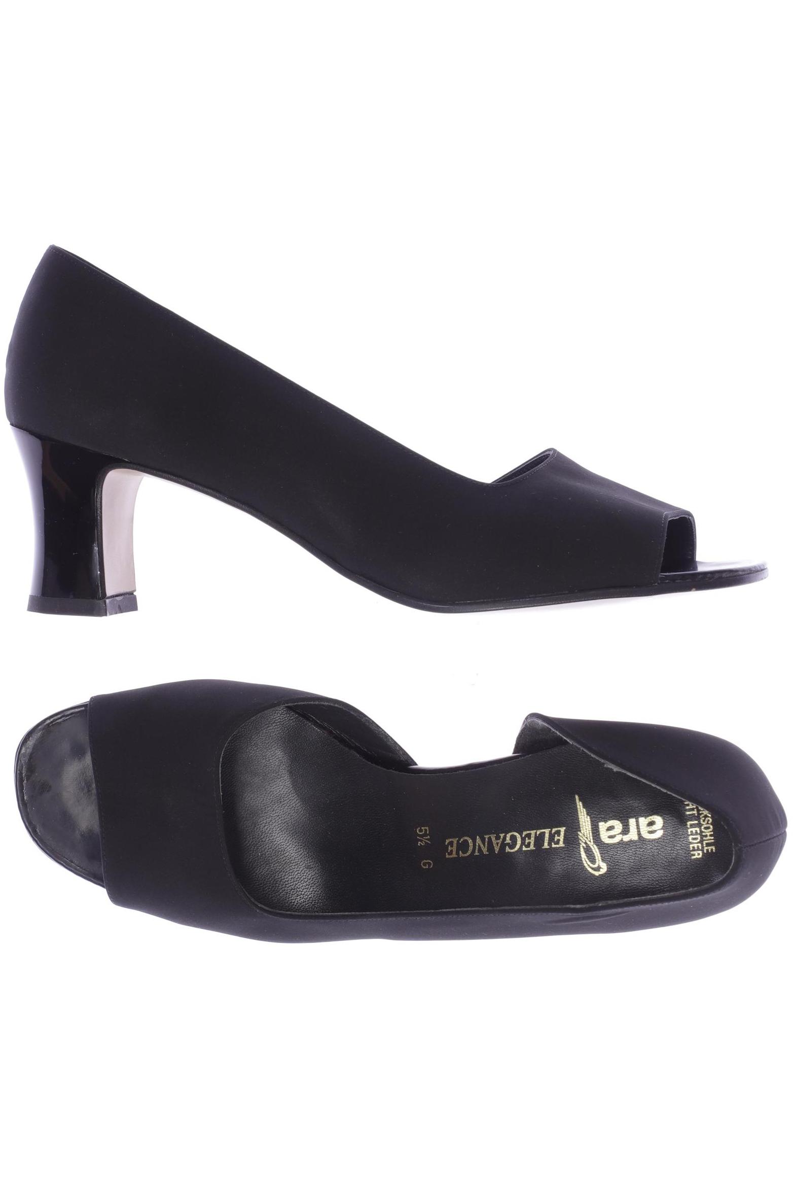 

Ara Damen Sandale, schwarz, Gr. 5.5