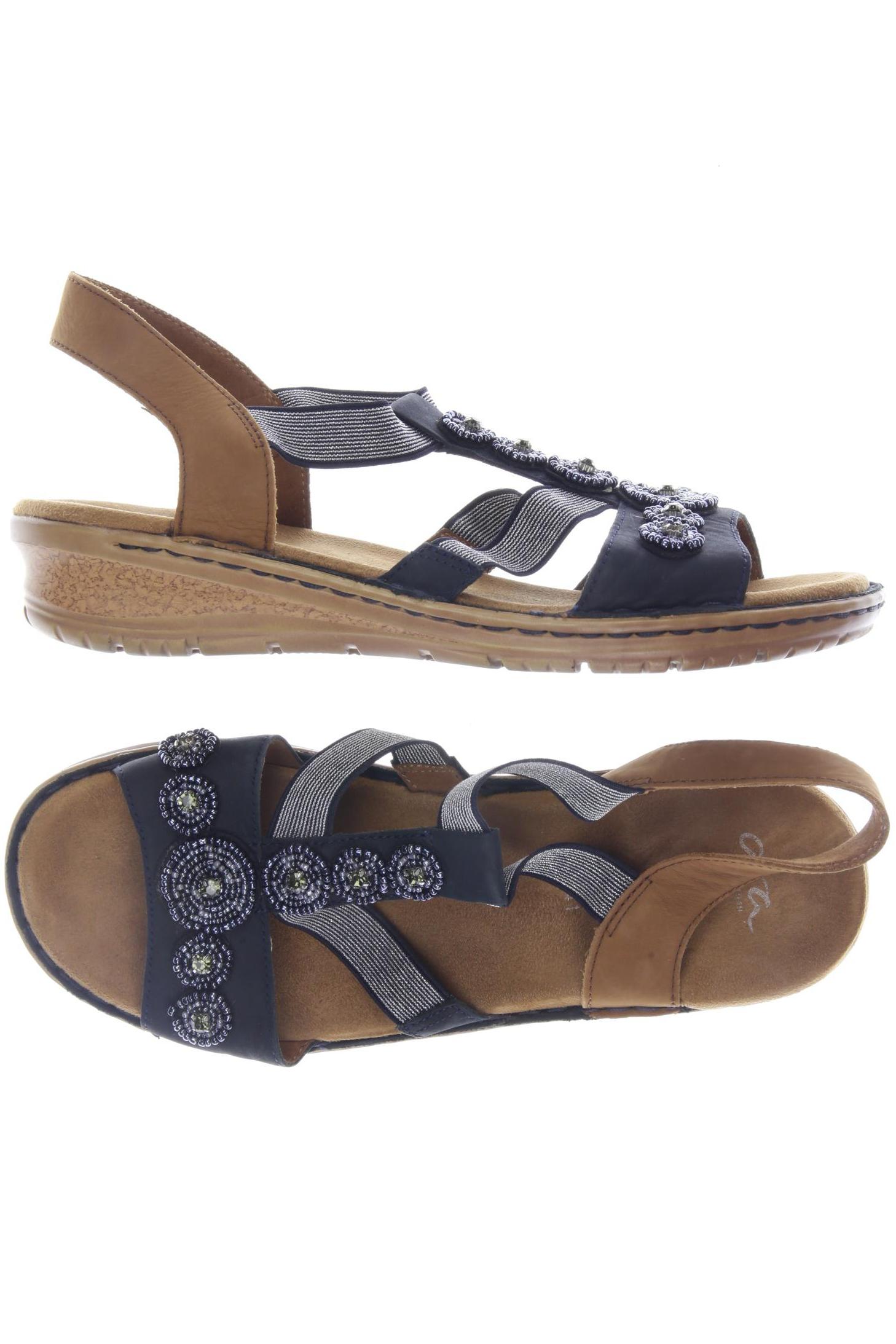 

Ara Damen Sandale, marineblau, Gr. 41