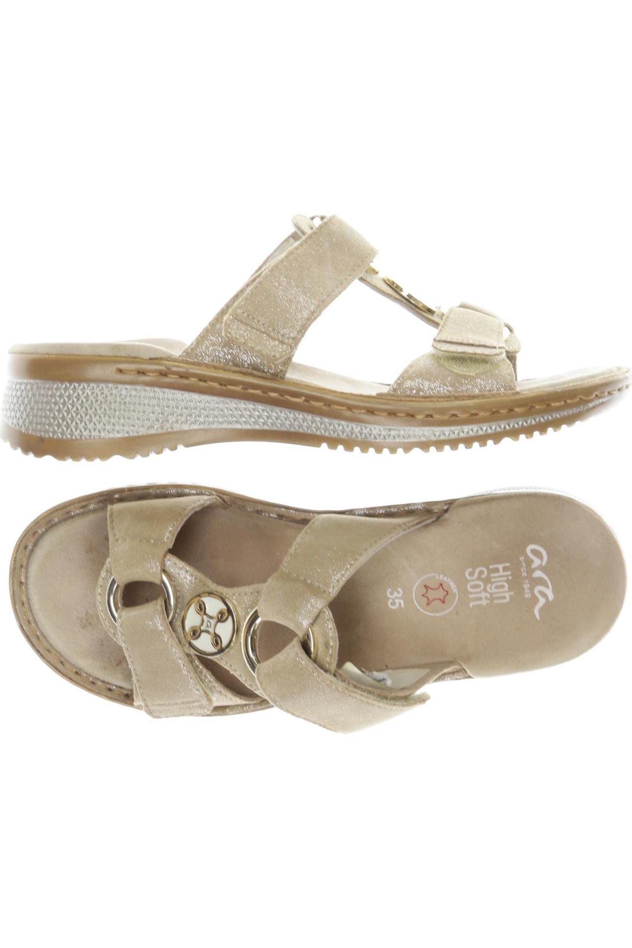 

Ara Damen Sandale, beige, Gr. 35