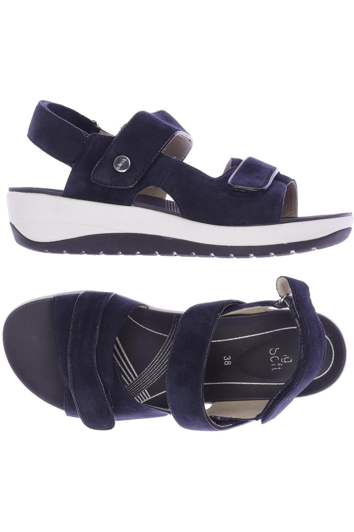 

Ara Damen Sandale, marineblau, Gr. 38