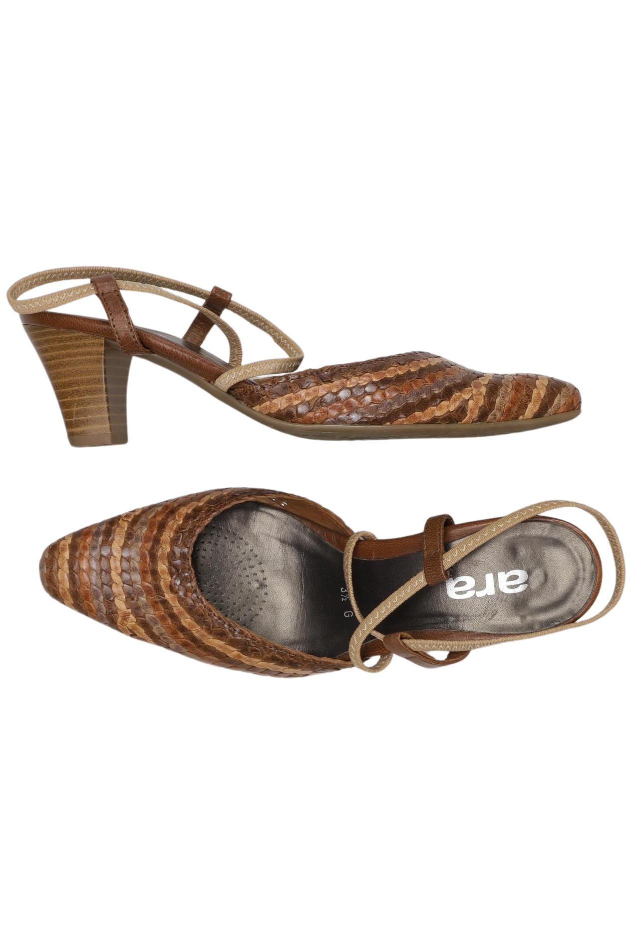 

Ara Damen Sandale, braun, Gr. 3.5