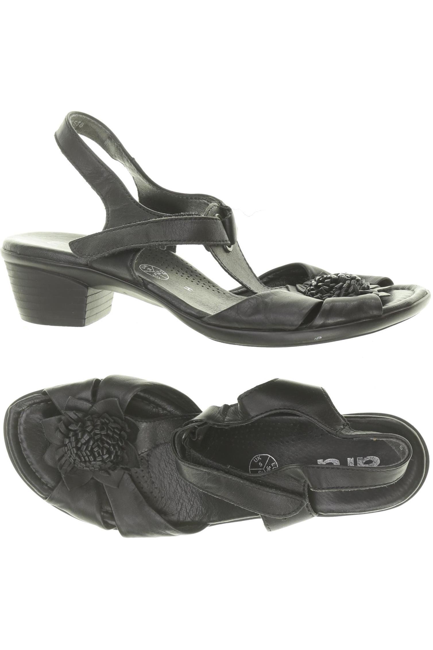 

Ara Damen Sandale, schwarz, Gr. 38