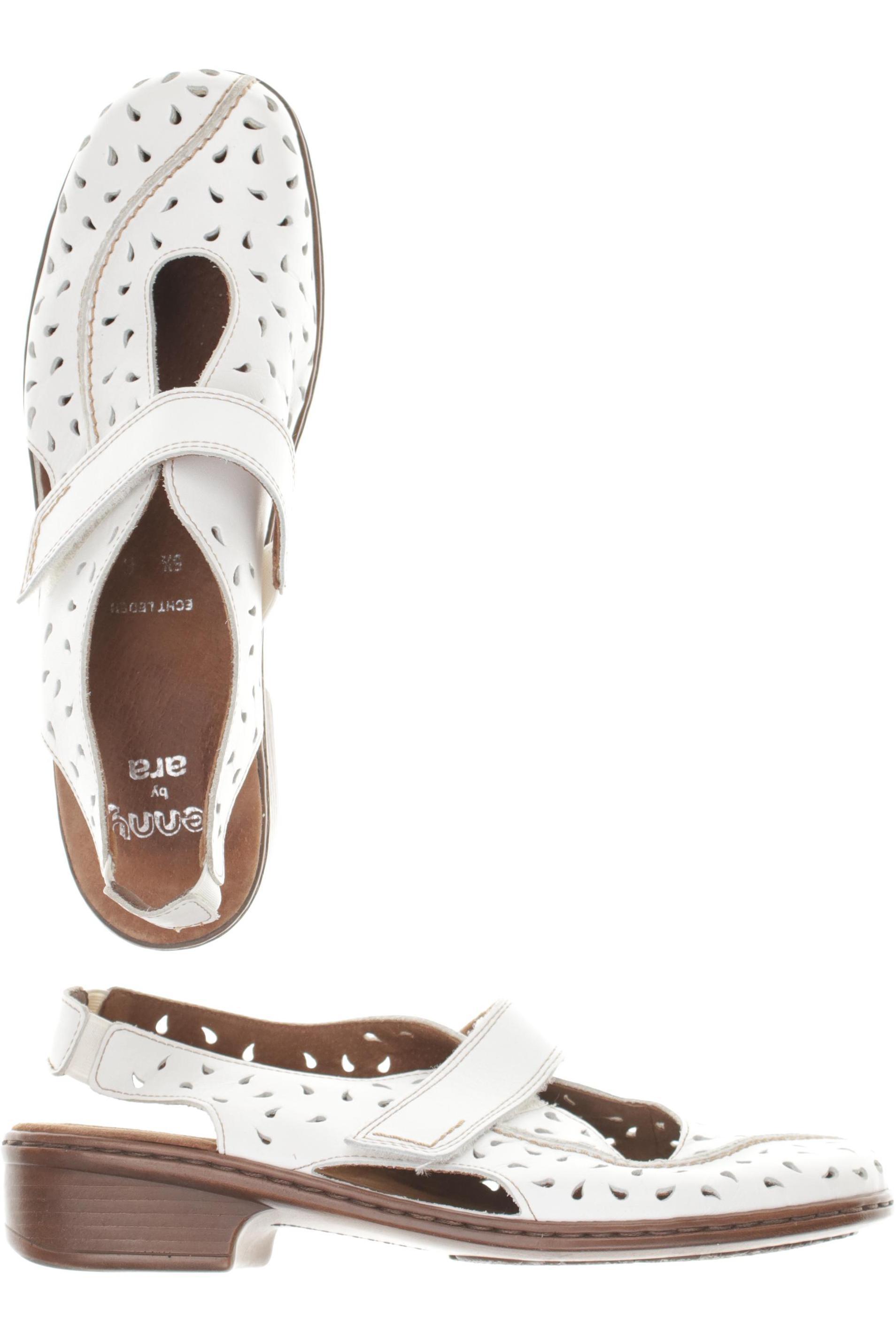 

Ara Damen Sandale, weiß, Gr. 5.5