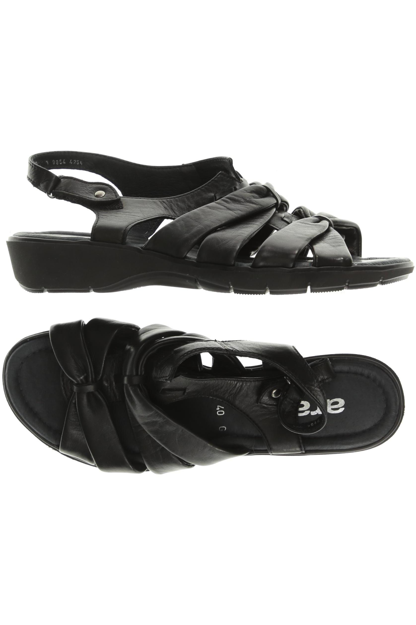 

Ara Damen Sandale, schwarz, Gr. 40