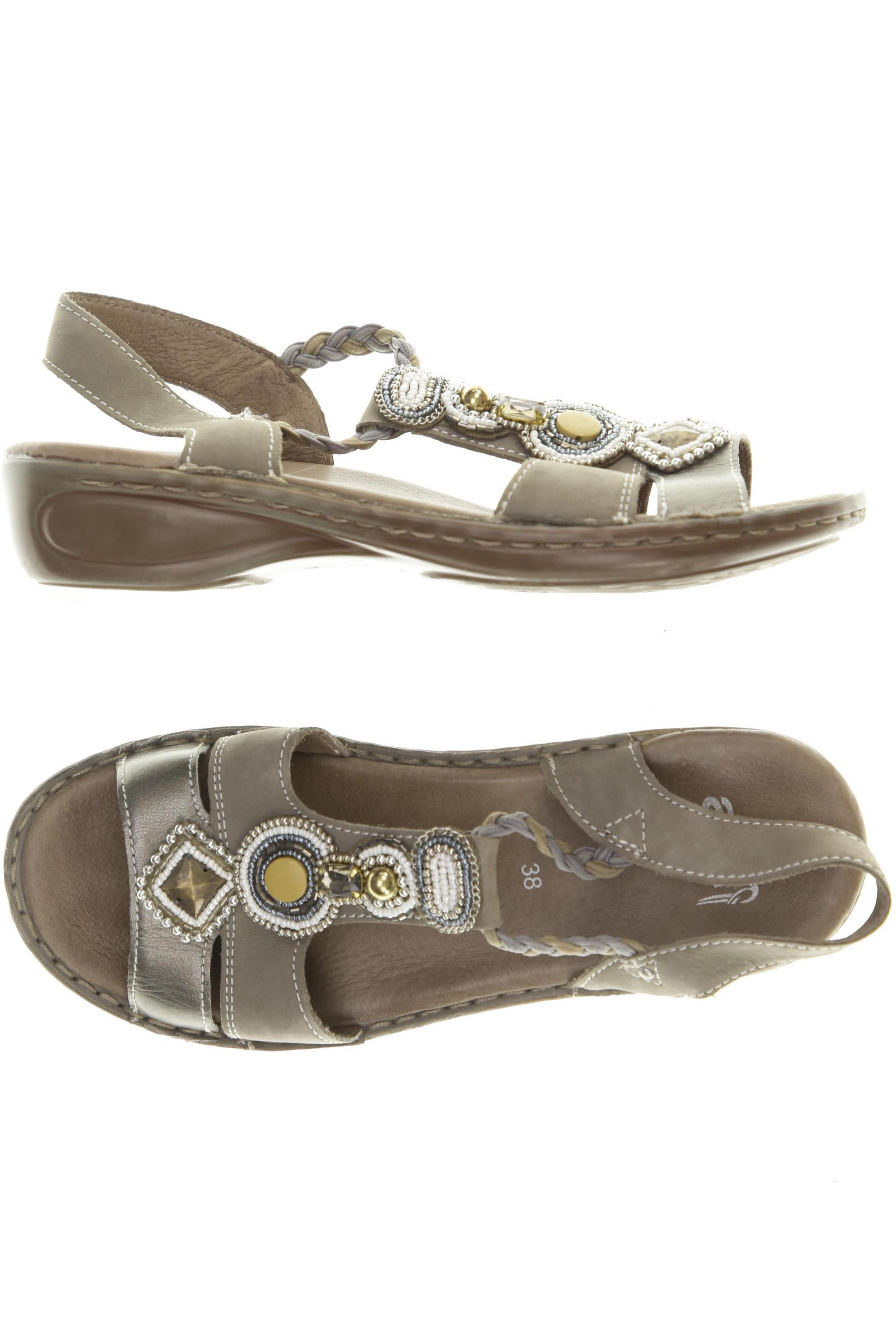 

Ara Damen Sandale, grau, Gr. 38