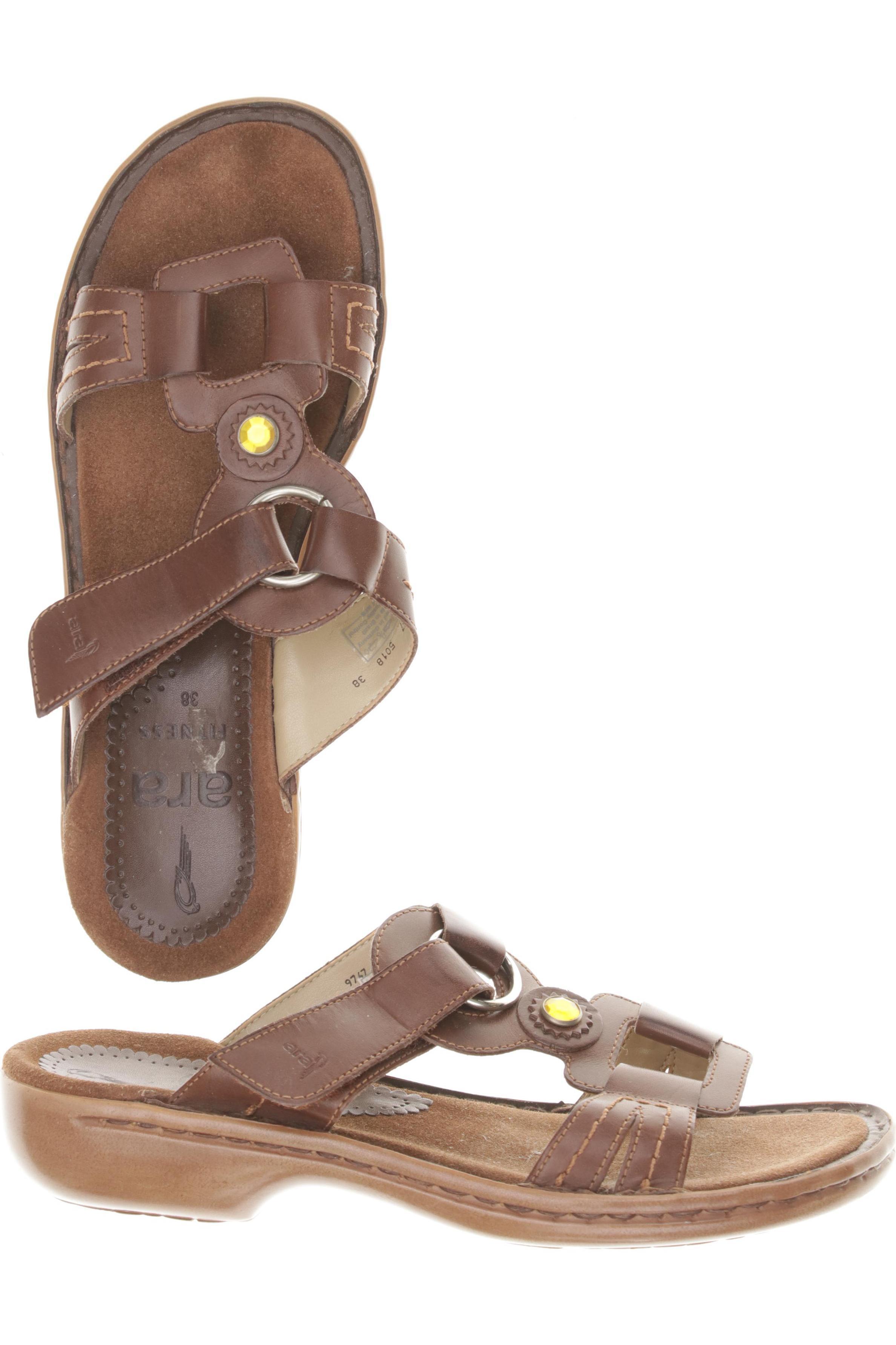 

Ara Damen Sandale, braun, Gr. 38