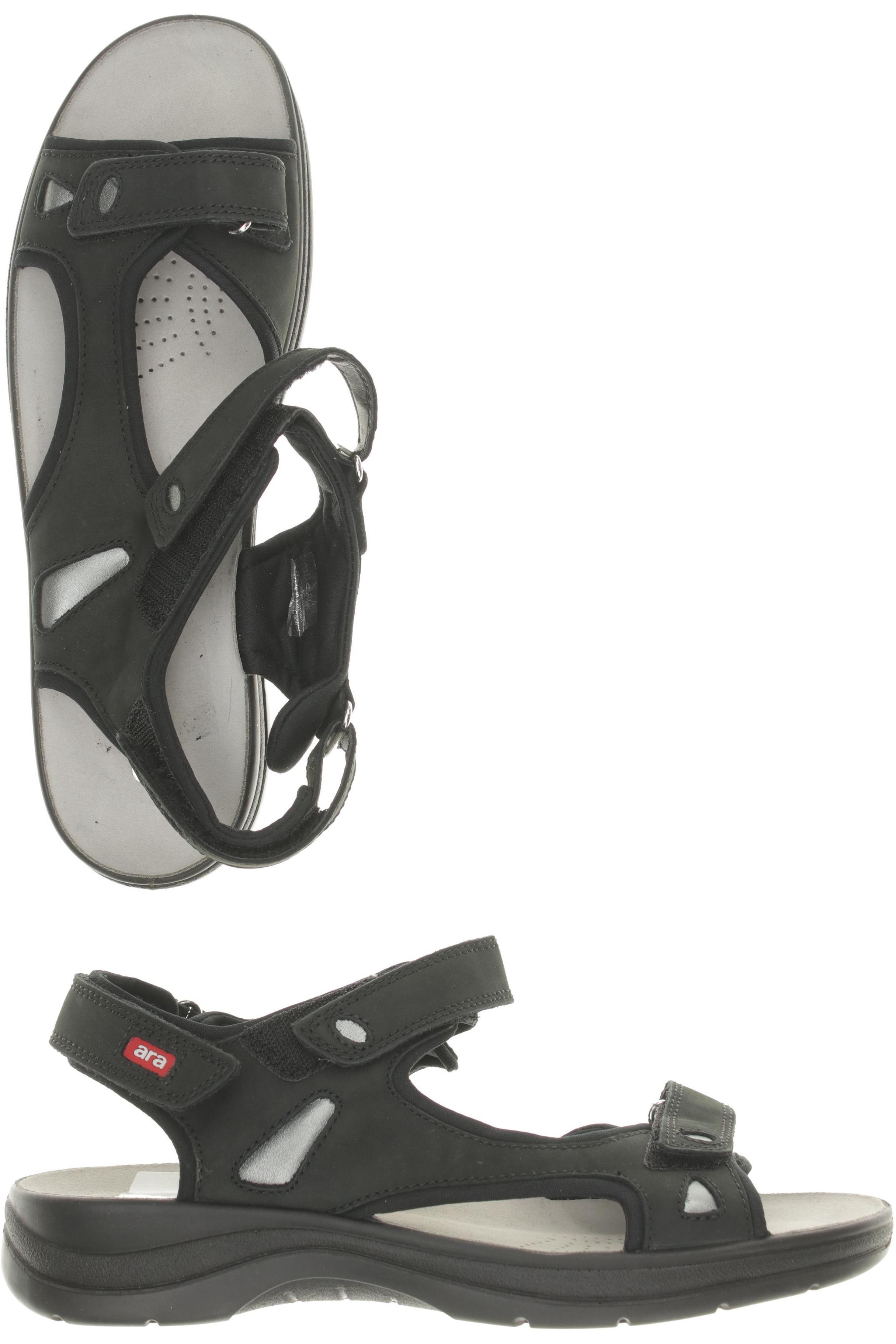 

Ara Damen Sandale, schwarz, Gr. 42