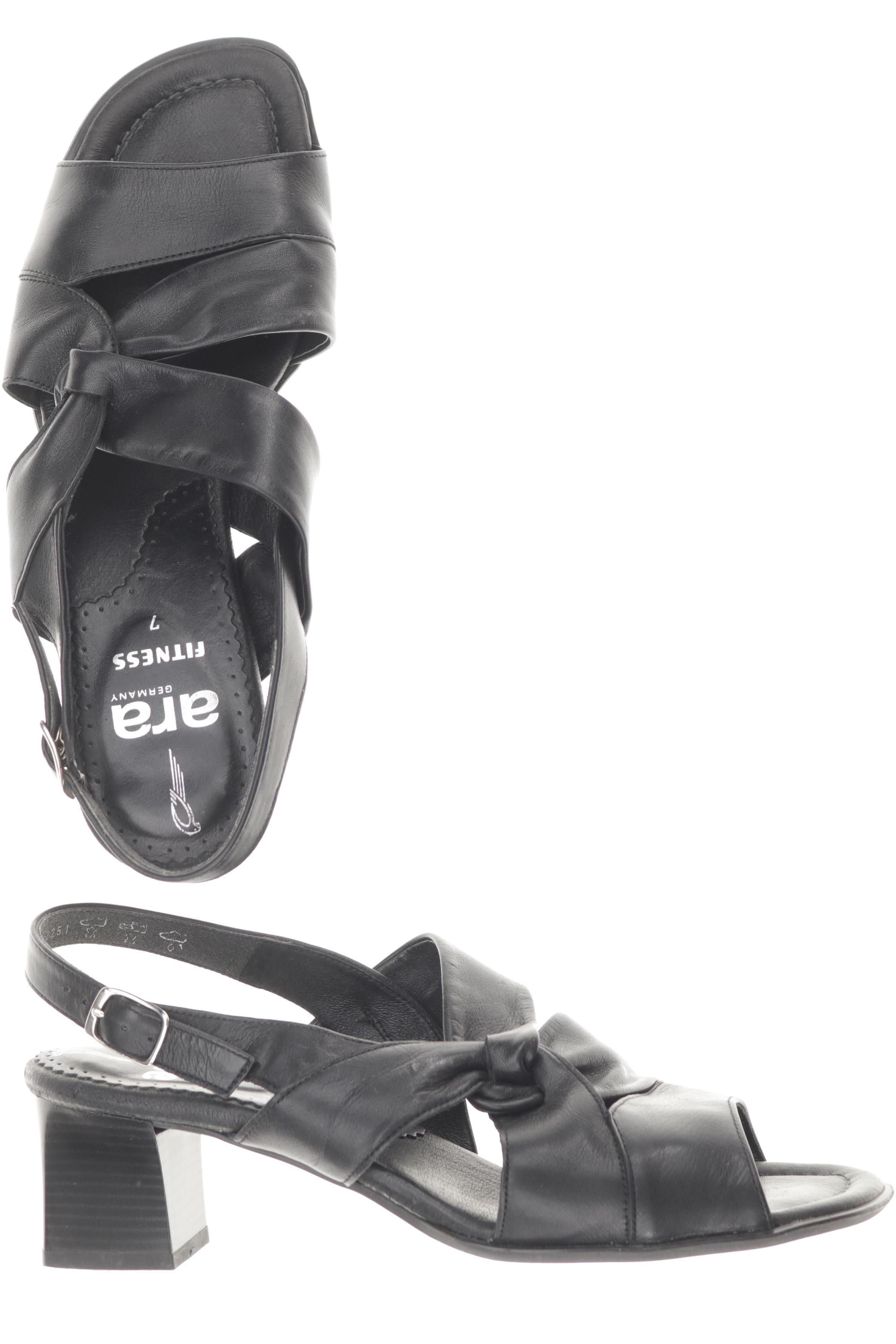 

Ara Damen Sandale, schwarz, Gr. 7