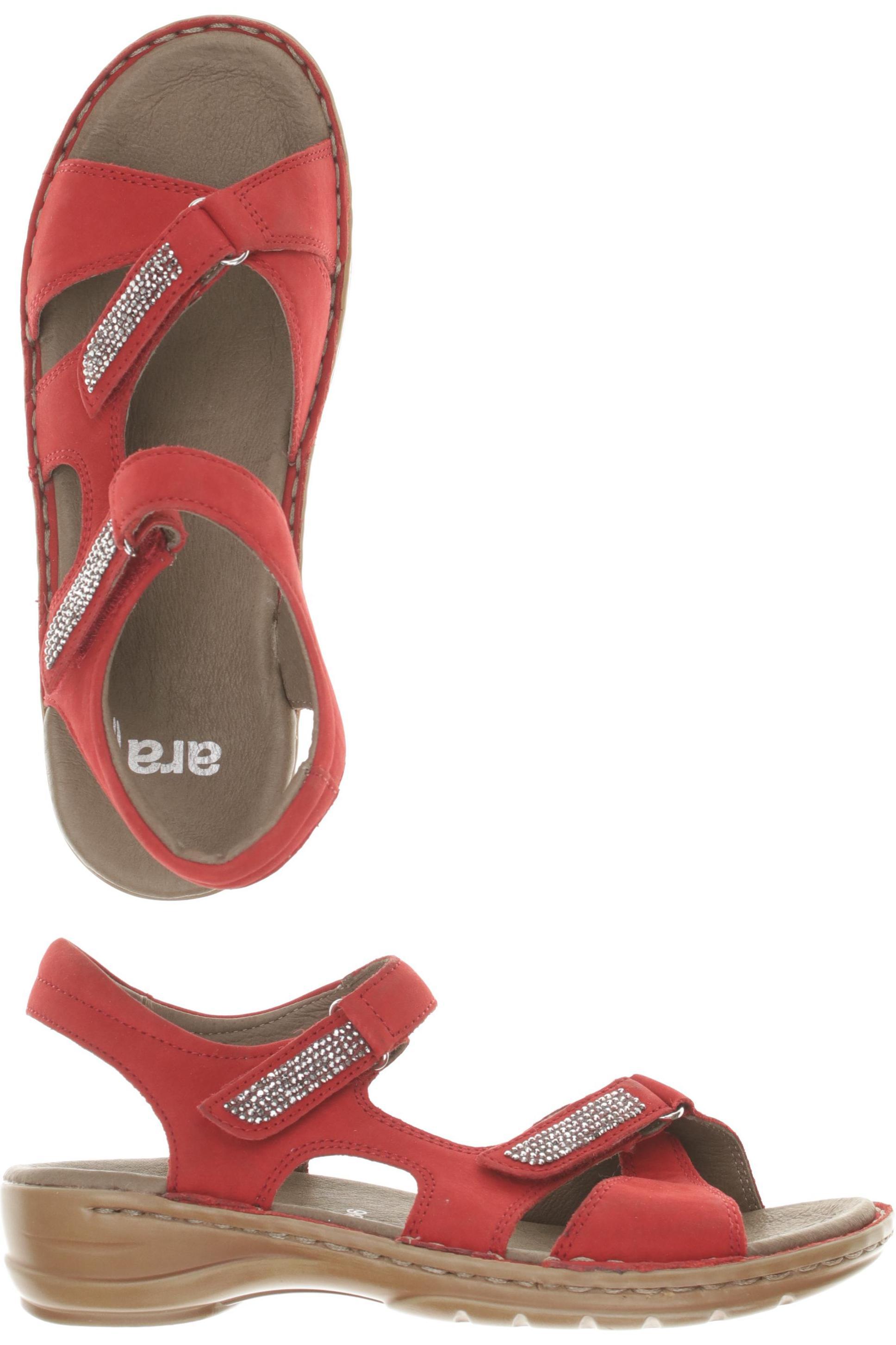 

Ara Damen Sandale, rot, Gr. 36