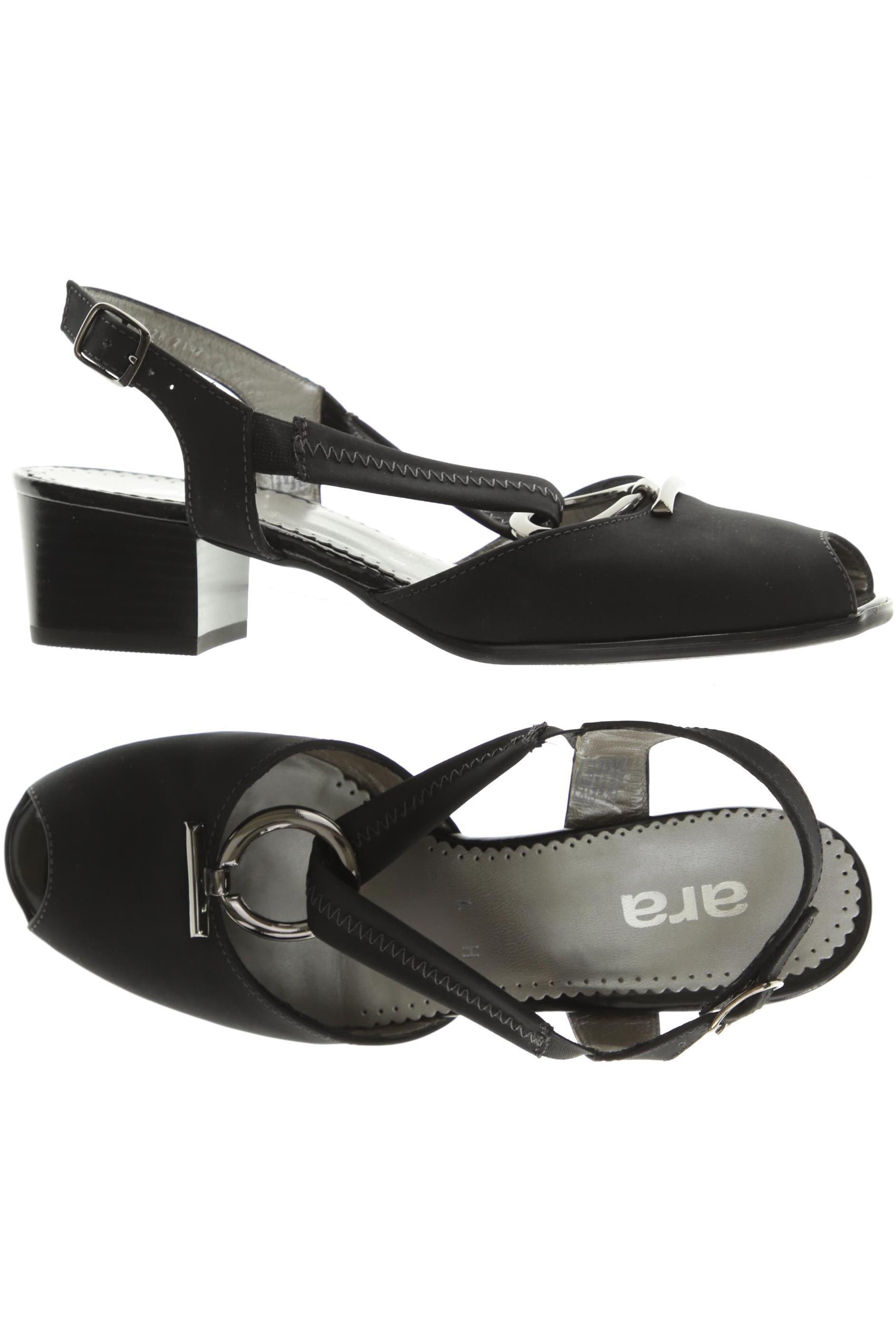 

Ara Damen Sandale, schwarz, Gr. 6