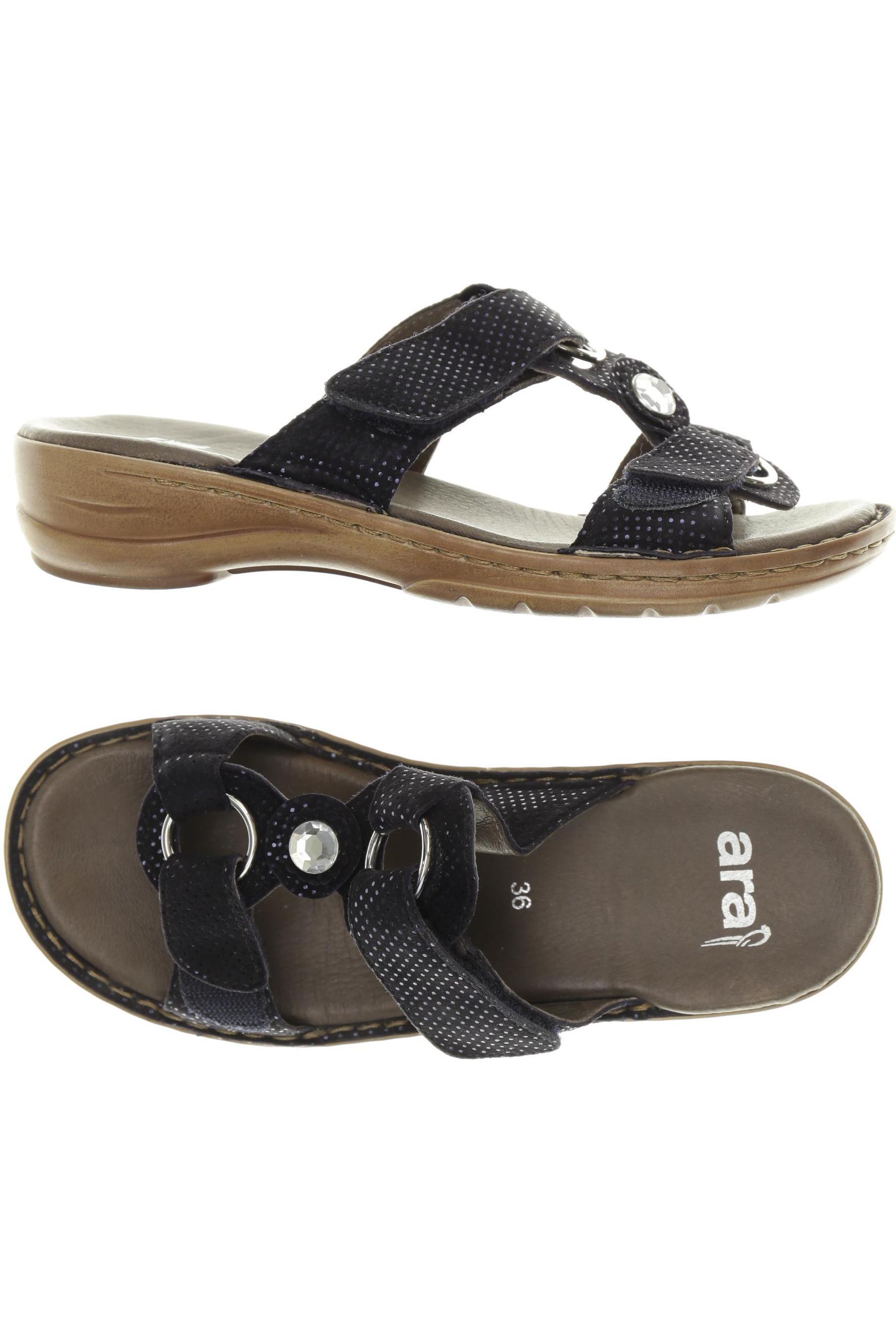 

Ara Damen Sandale, blau, Gr. 36