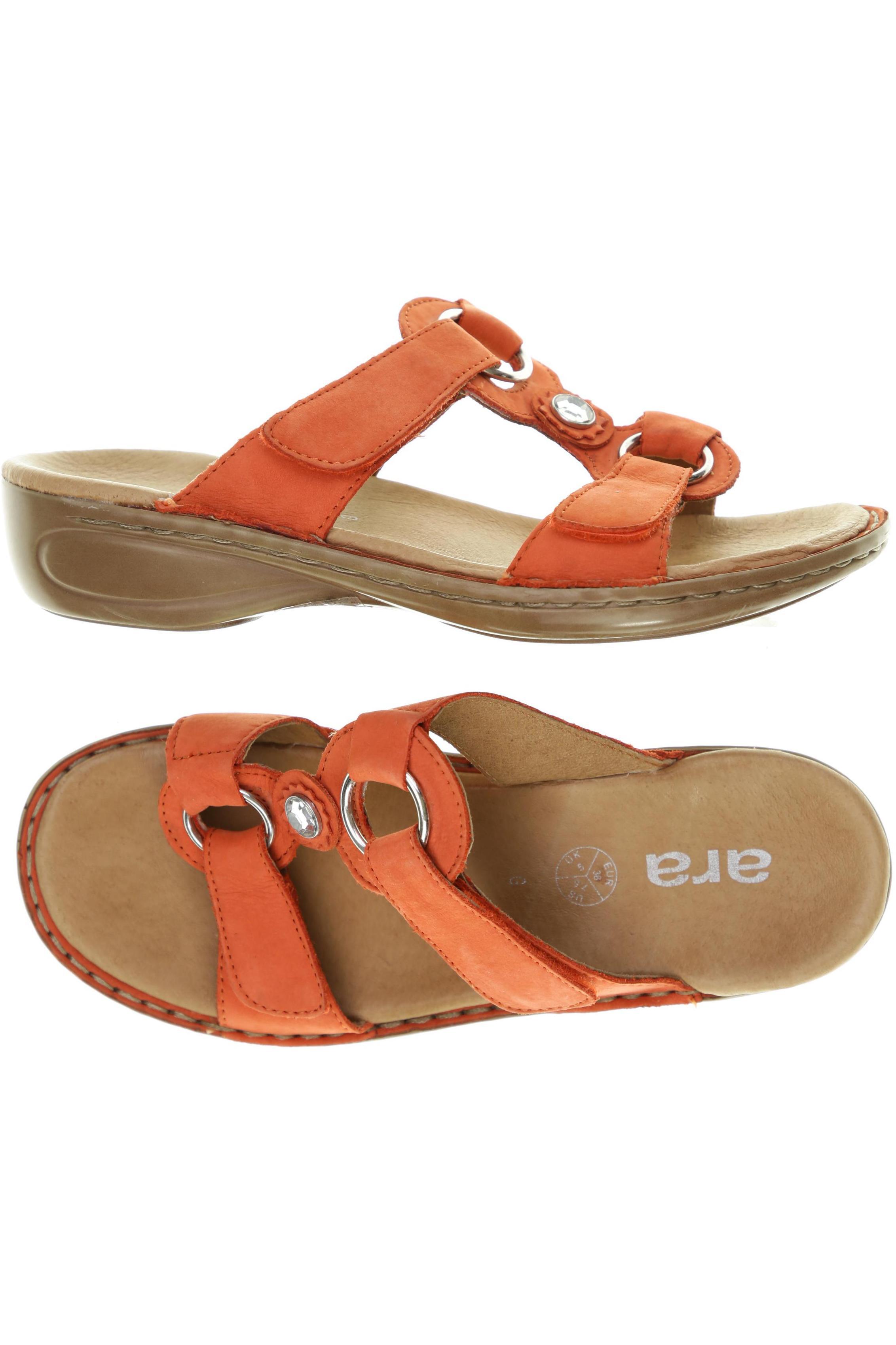 

Ara Damen Sandale, orange, Gr. 38