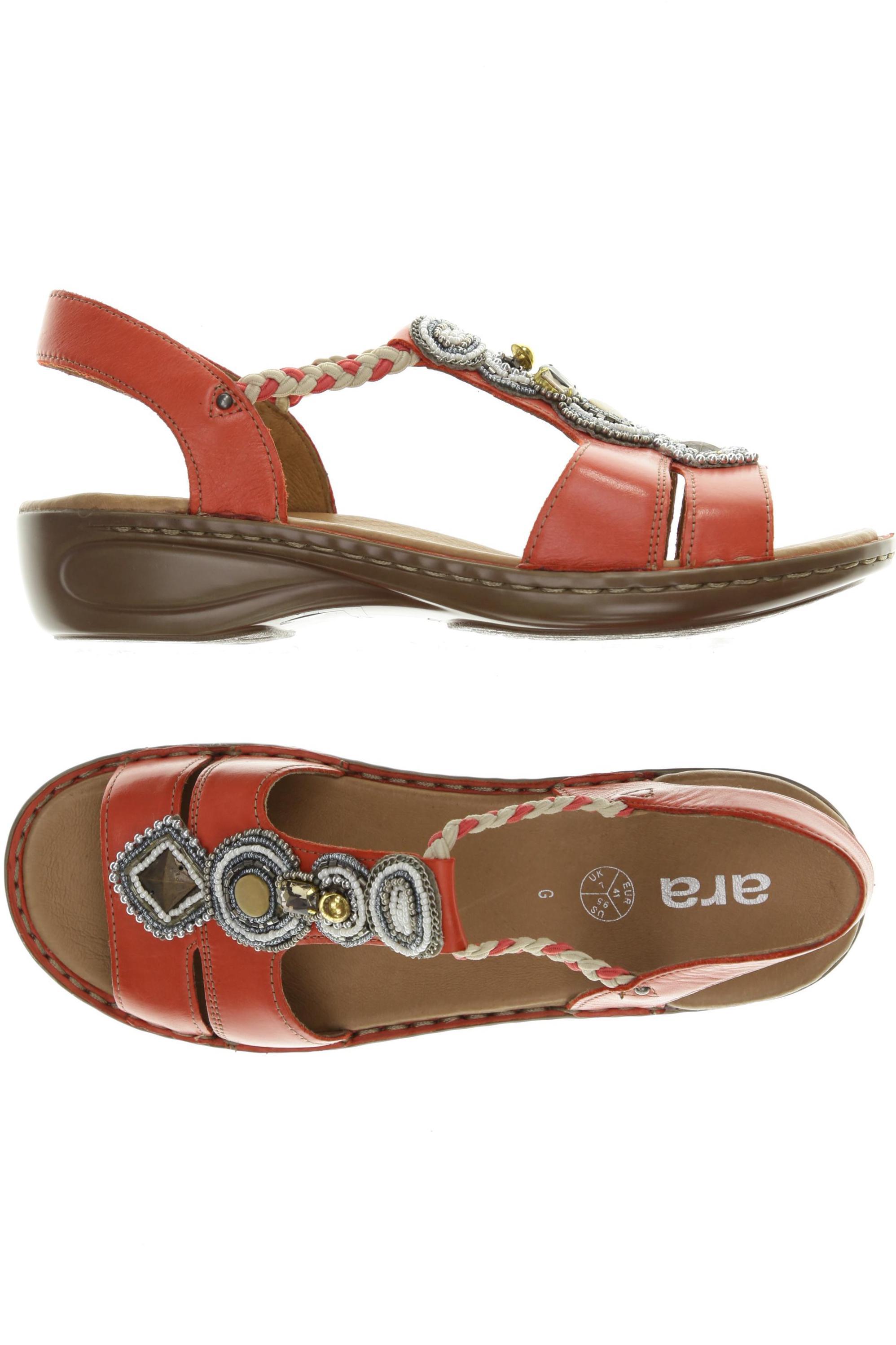 

Ara Damen Sandale, rot, Gr. 41