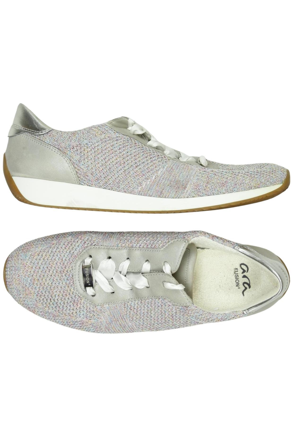 

Ara Damen Sneakers, silber, Gr. 6.5