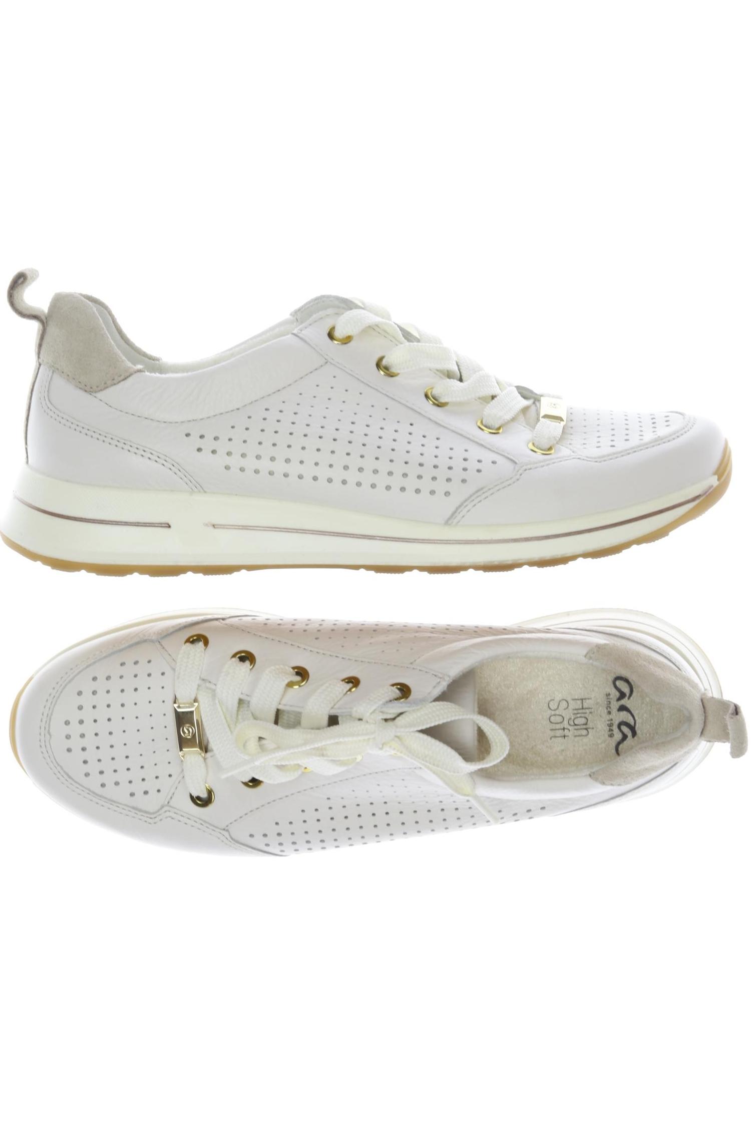 

Ara Damen Sneakers, cremeweiß, Gr. 6