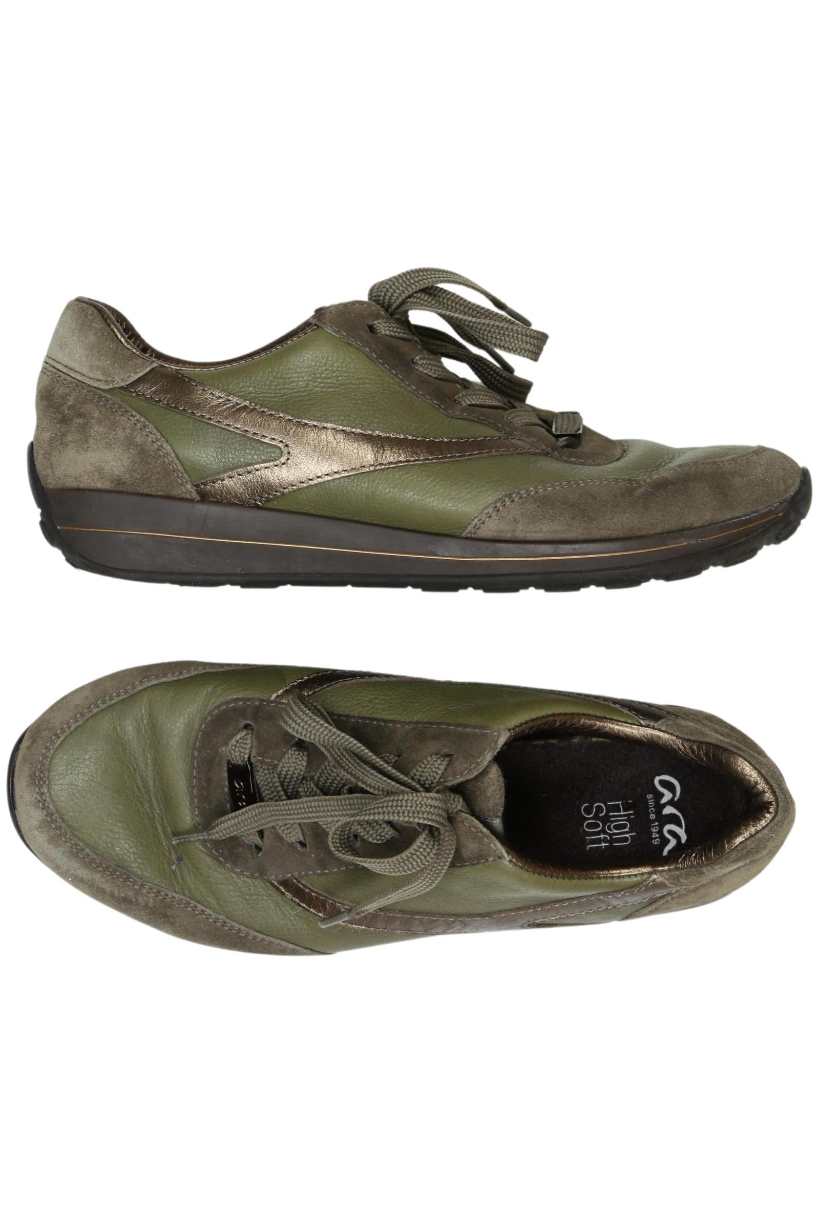 

Ara Damen Sneakers, grün, Gr. 5.5