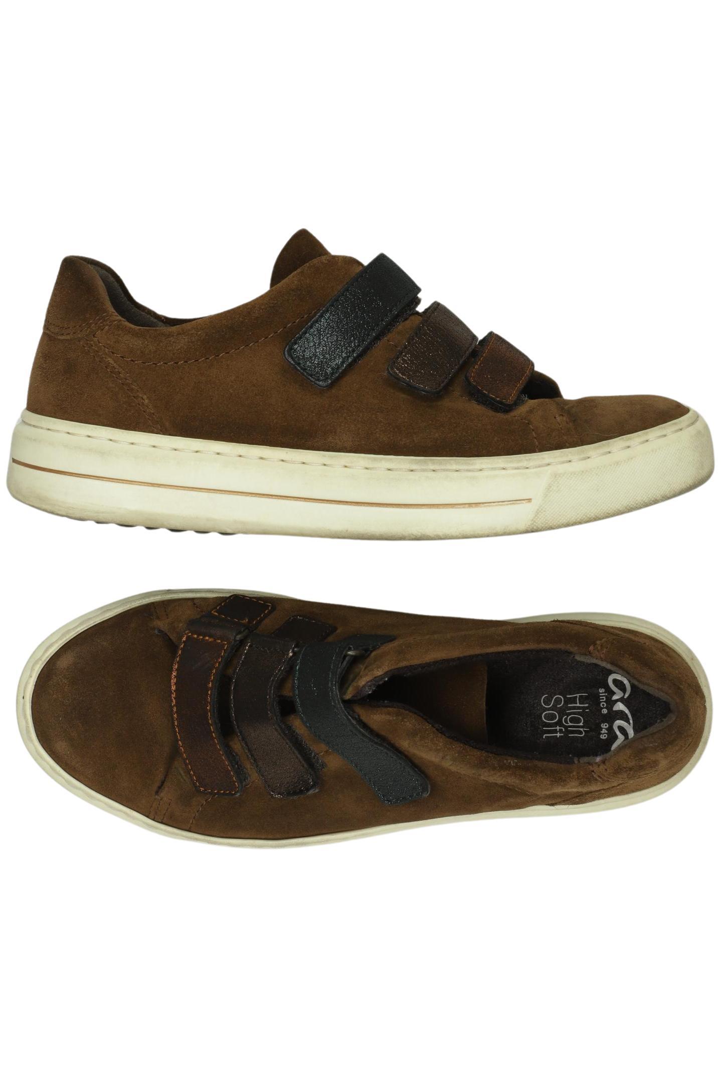 

Ara Damen Sneakers, braun, Gr. 4