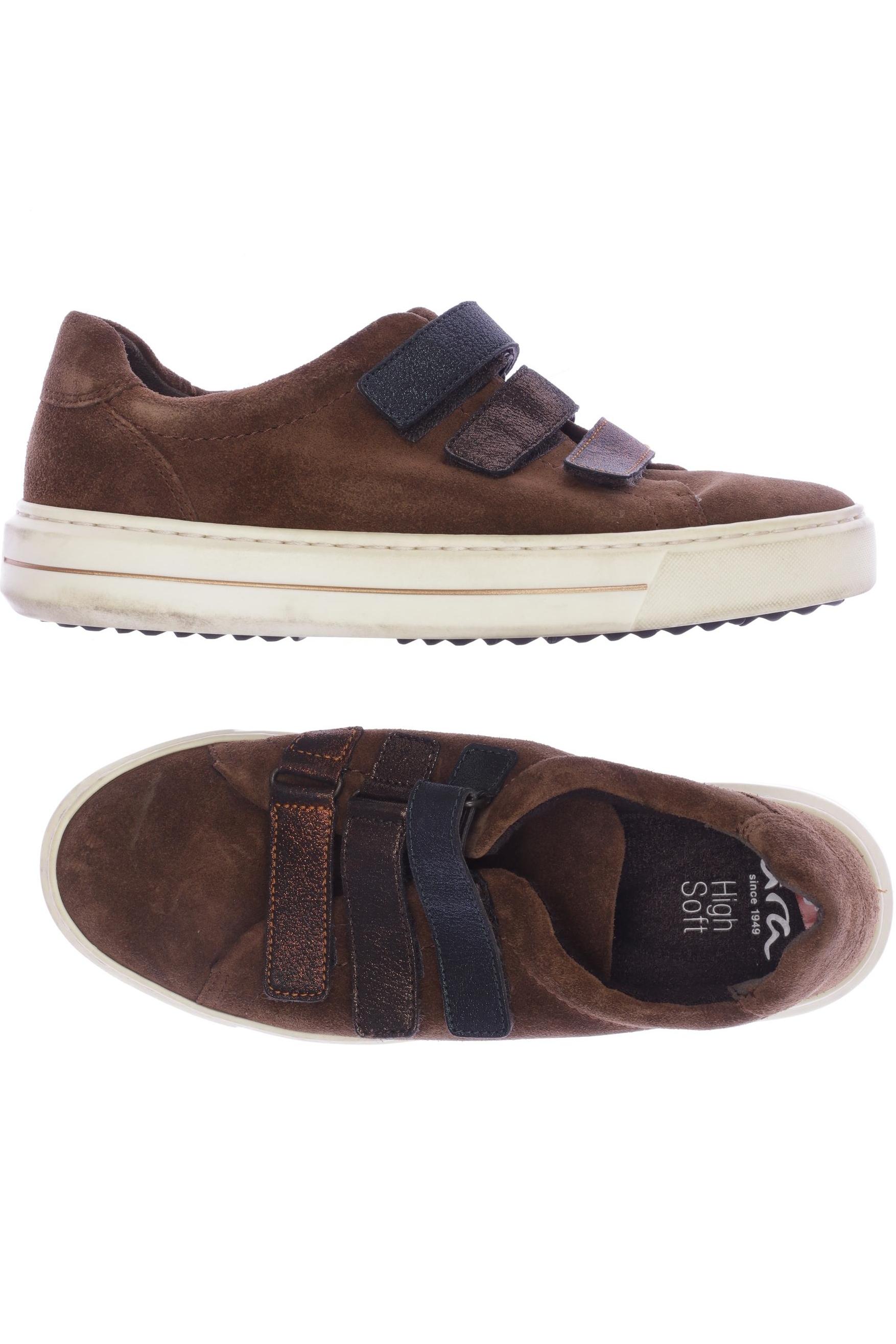 

Ara Damen Sneakers, braun, Gr. 5