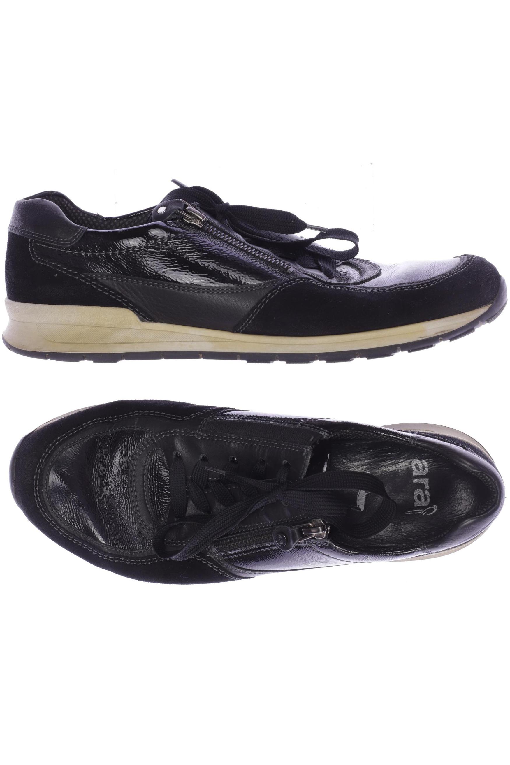 

Ara Damen Sneakers, schwarz, Gr. 6.5